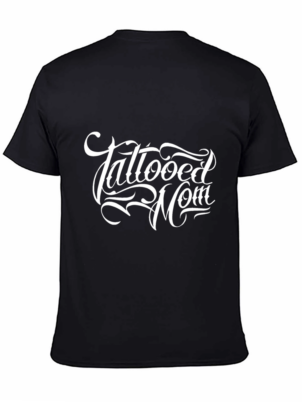 Tattooed Mom Graphic Tee - Black T-Shirt
