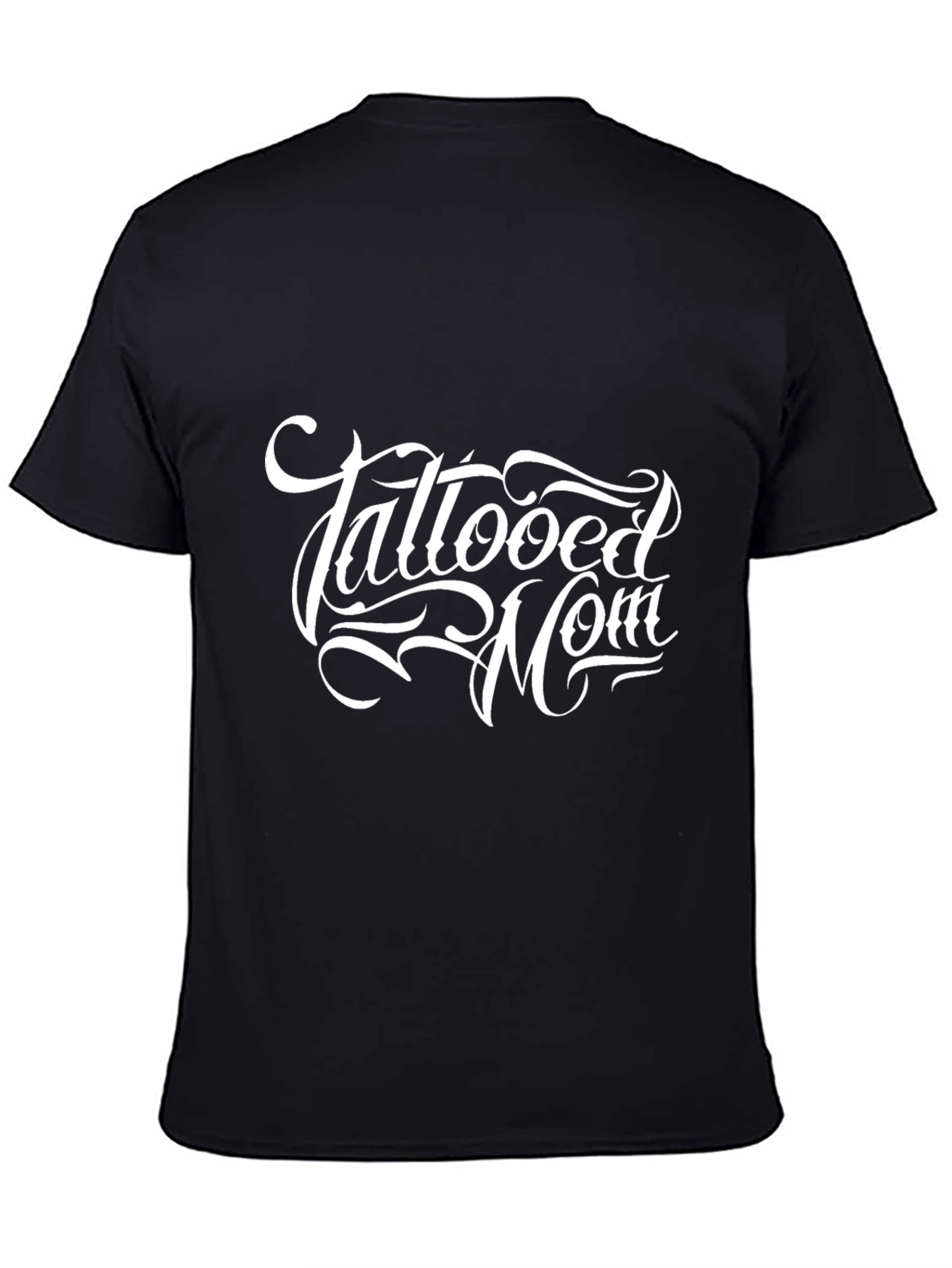 Tattooed Mom Graphic Tee - Black T-Shirt
