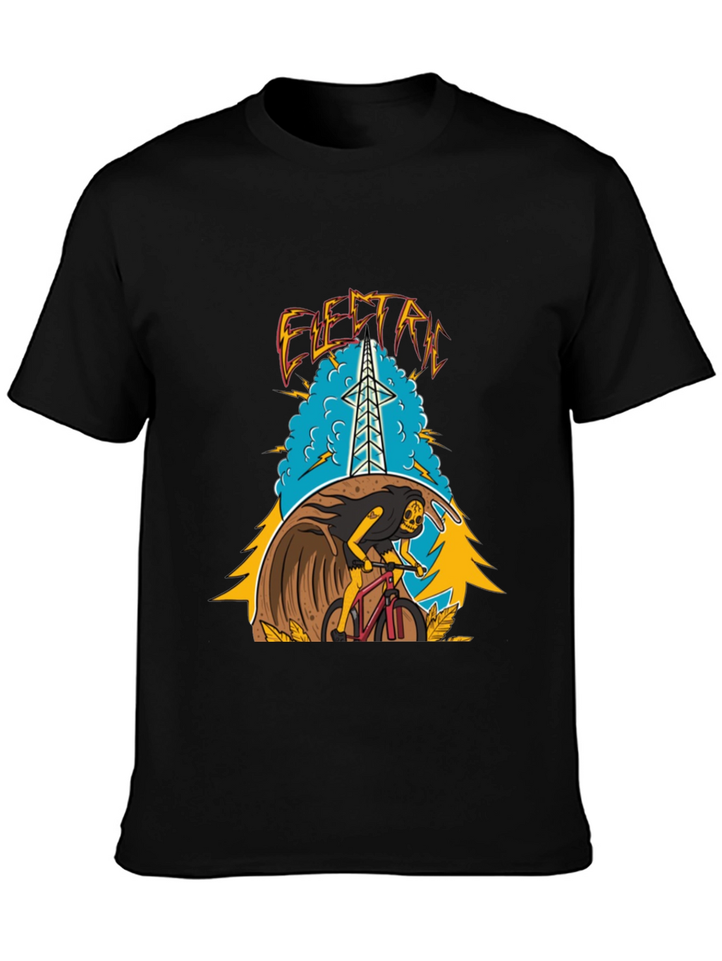 Electric Bike Ride Graphic Tee