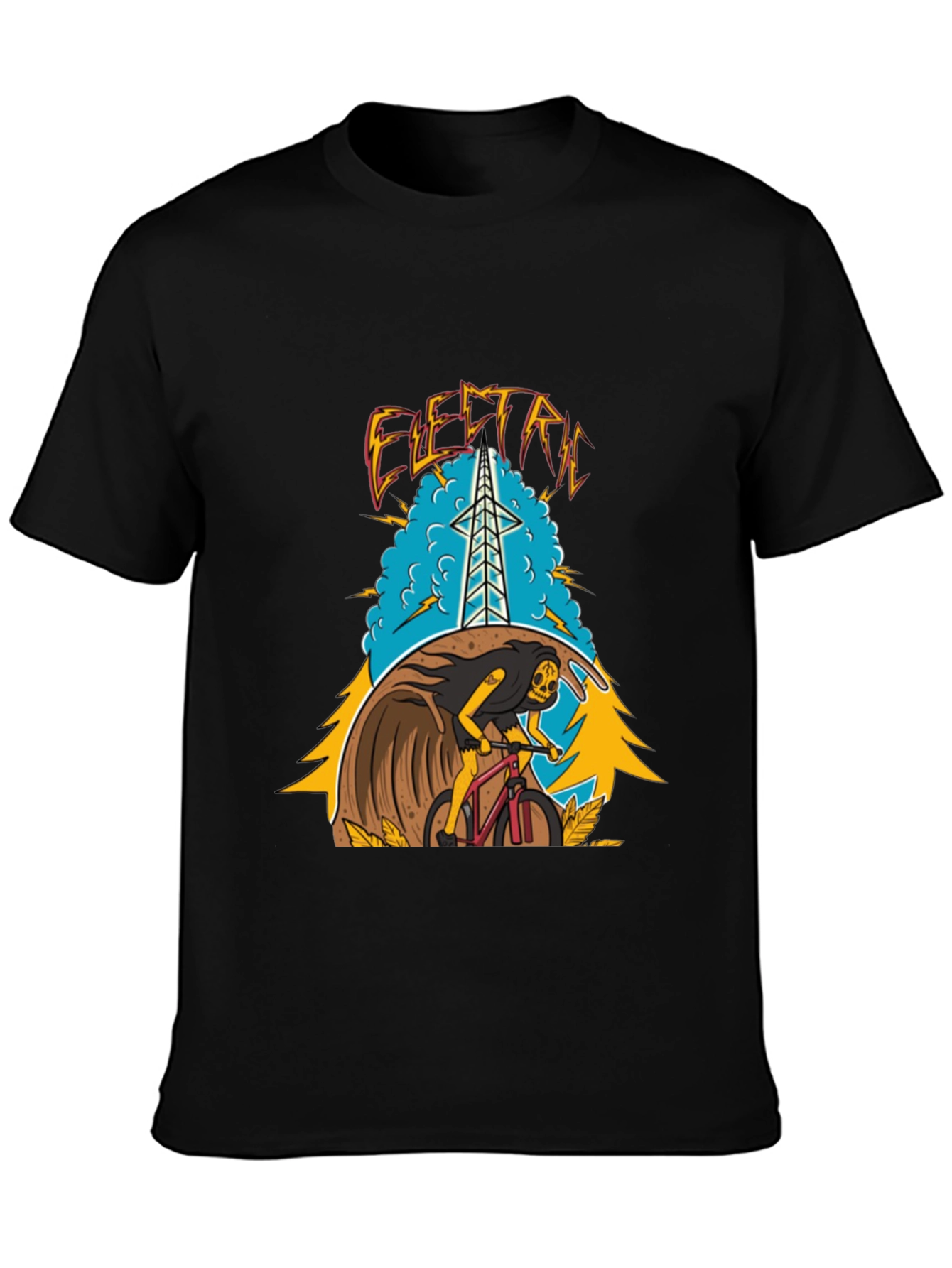 Electric Bike Ride Graphic Tee