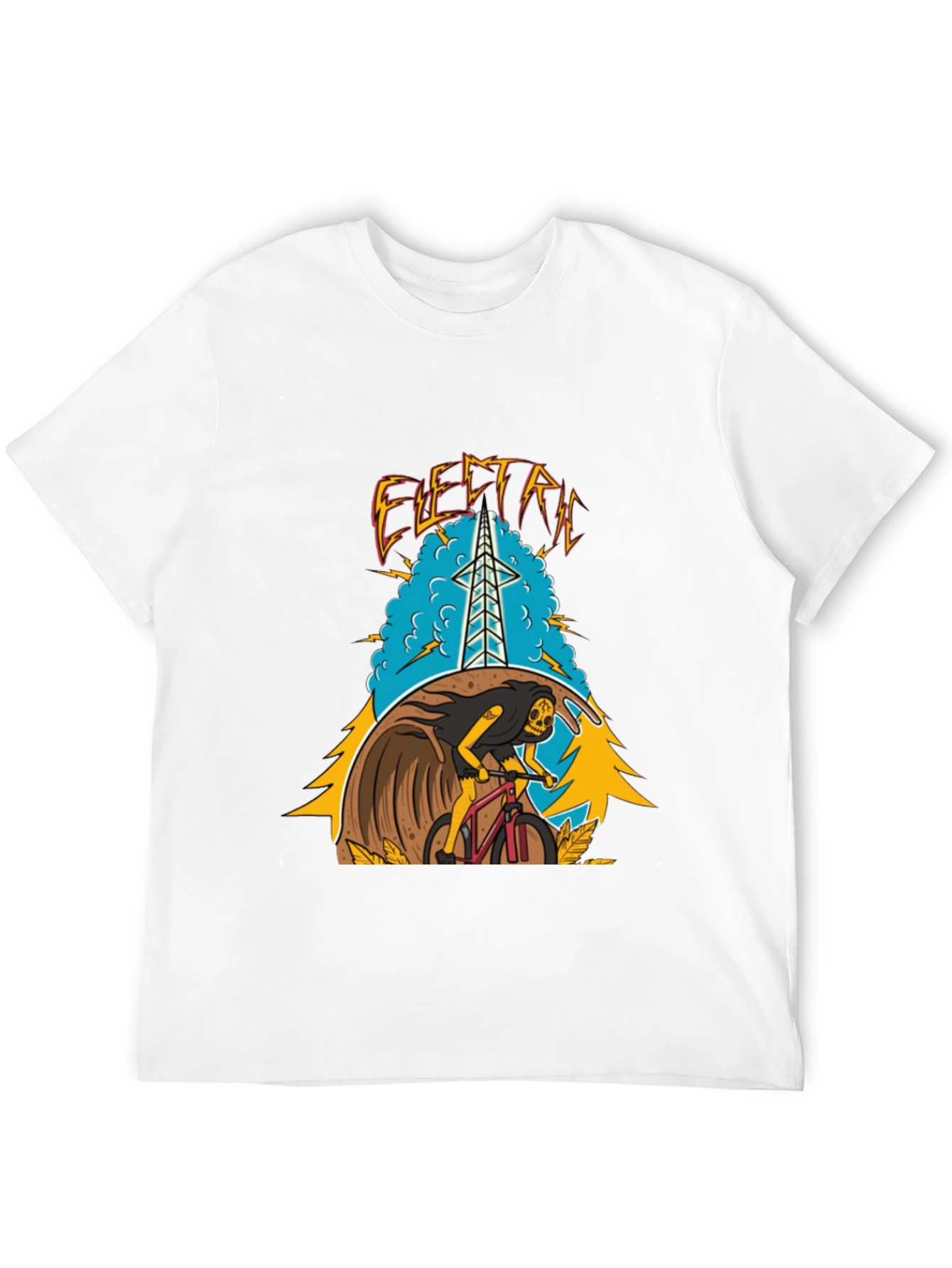 Electric Bike Ride Graphic Tee