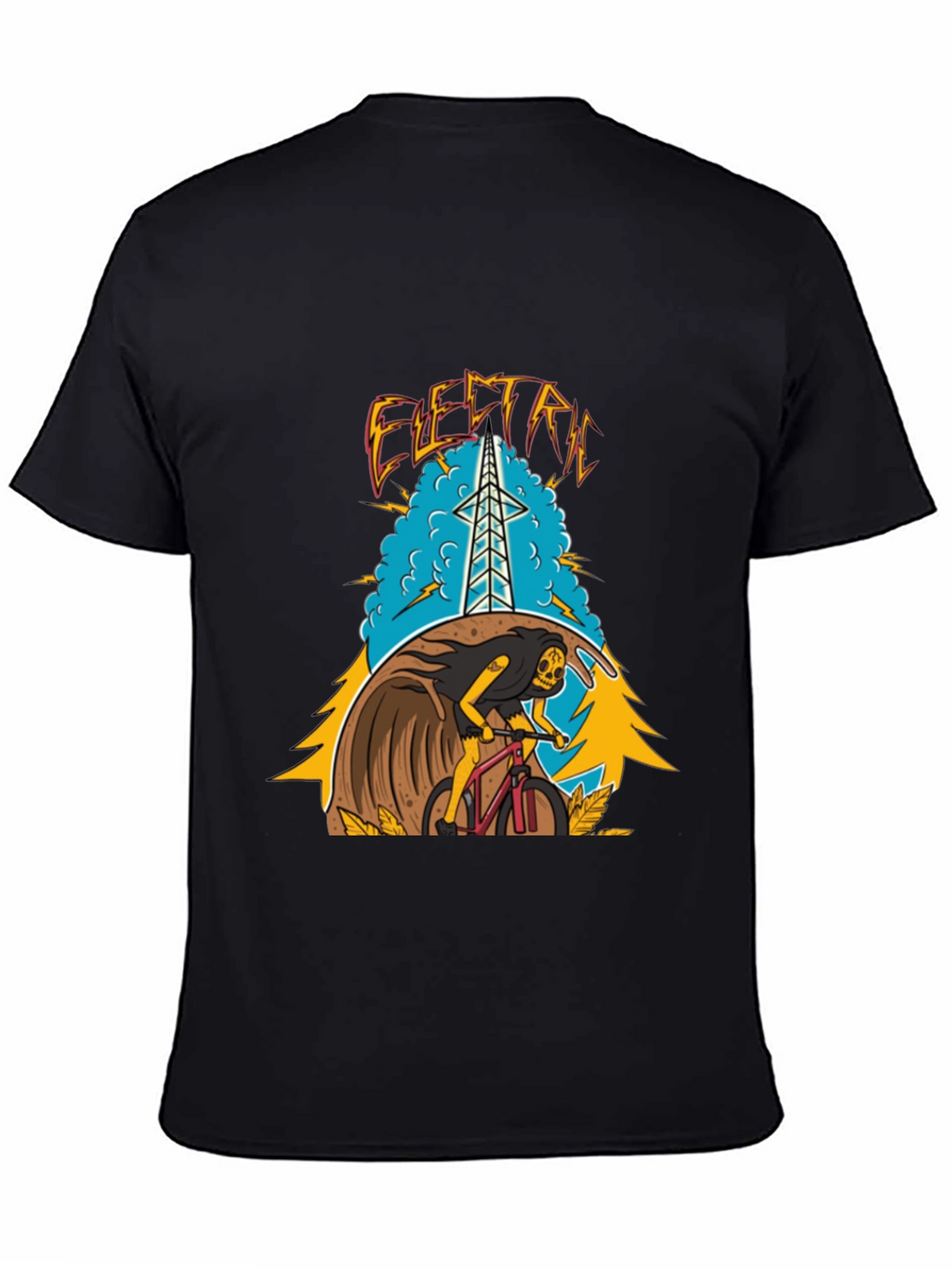 Electric Bike Ride Graphic Tee