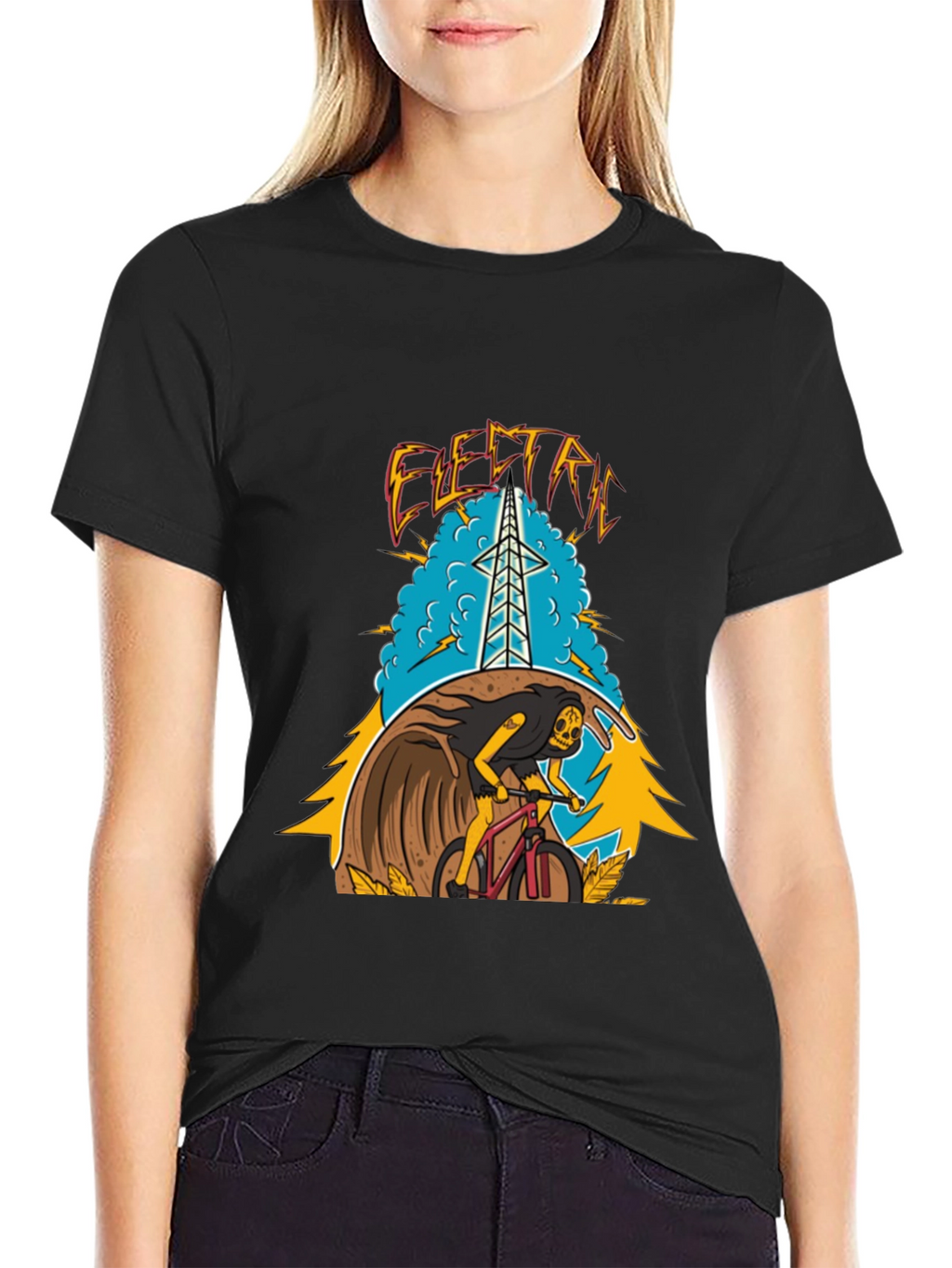 Electric Bike Ride Graphic Tee