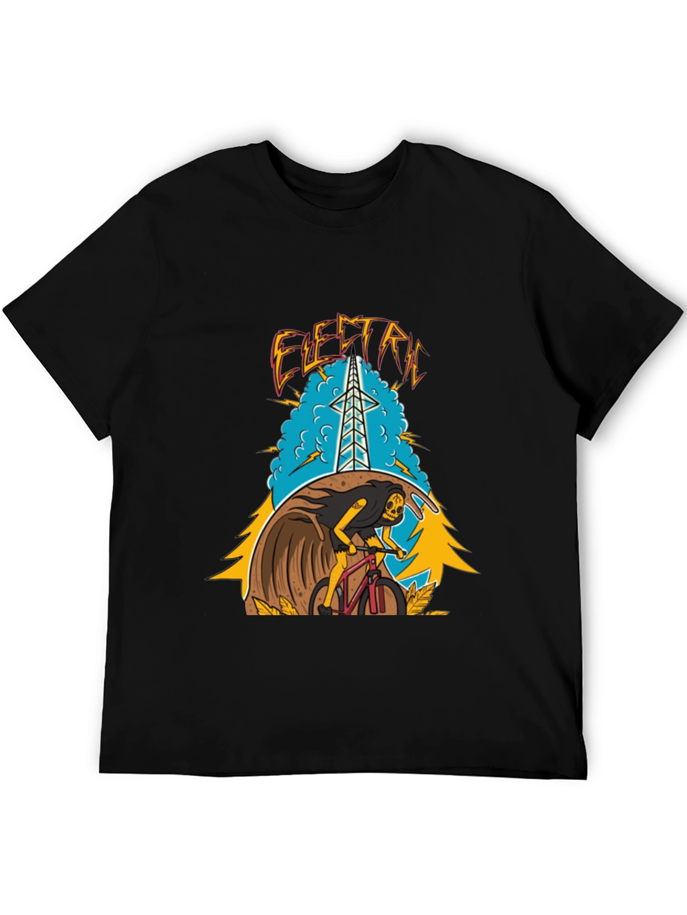 Electric Bike Ride Graphic Tee