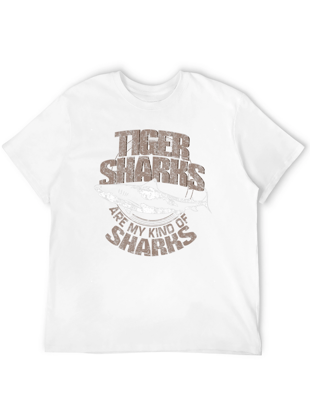 Tiger Sharks Graphic Tee - Mens Black T-Shirt