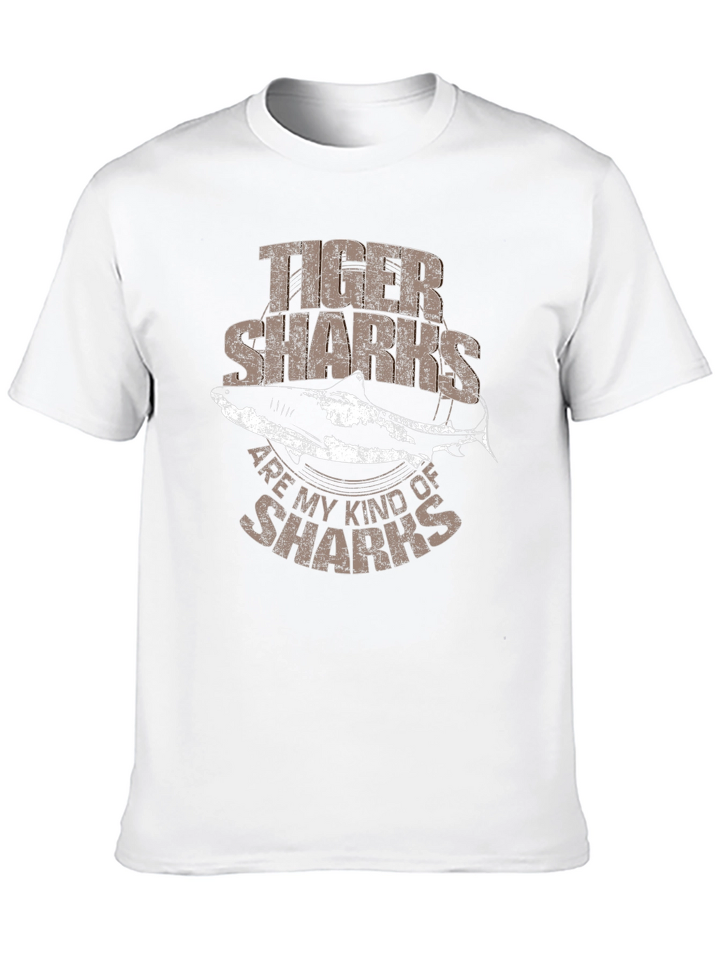 Tiger Sharks Graphic Tee - Mens Black T-Shirt