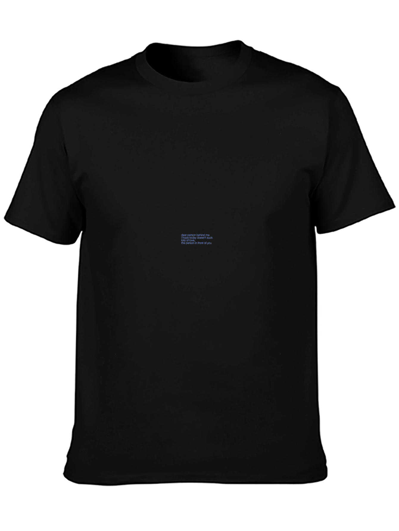 Classic Black T-Shirt - Everyday Comfort