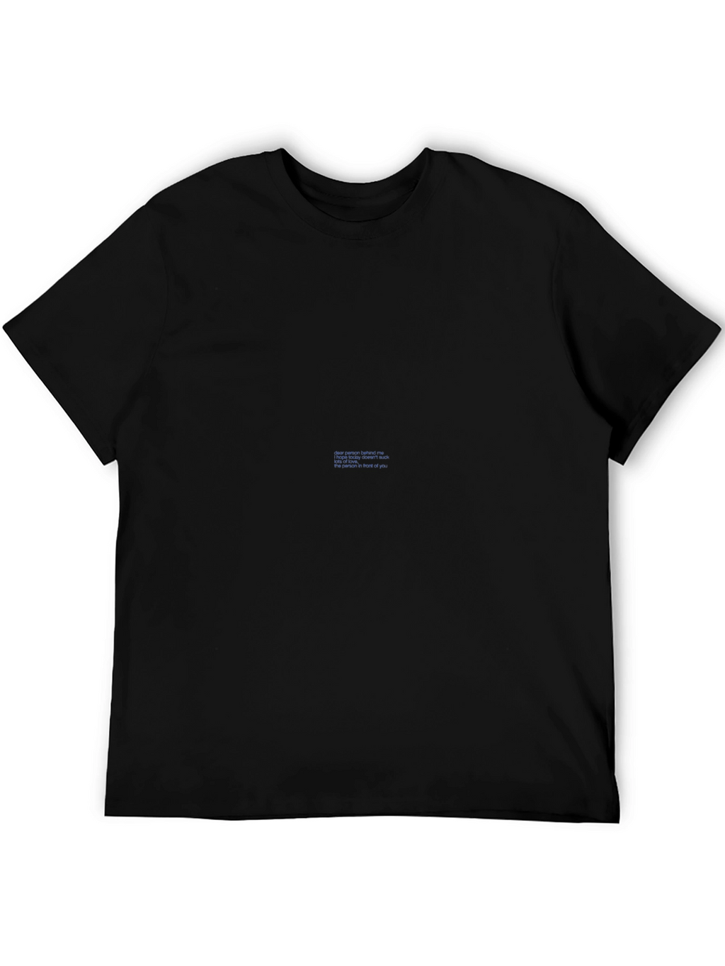 Classic Black T-Shirt - Everyday Comfort