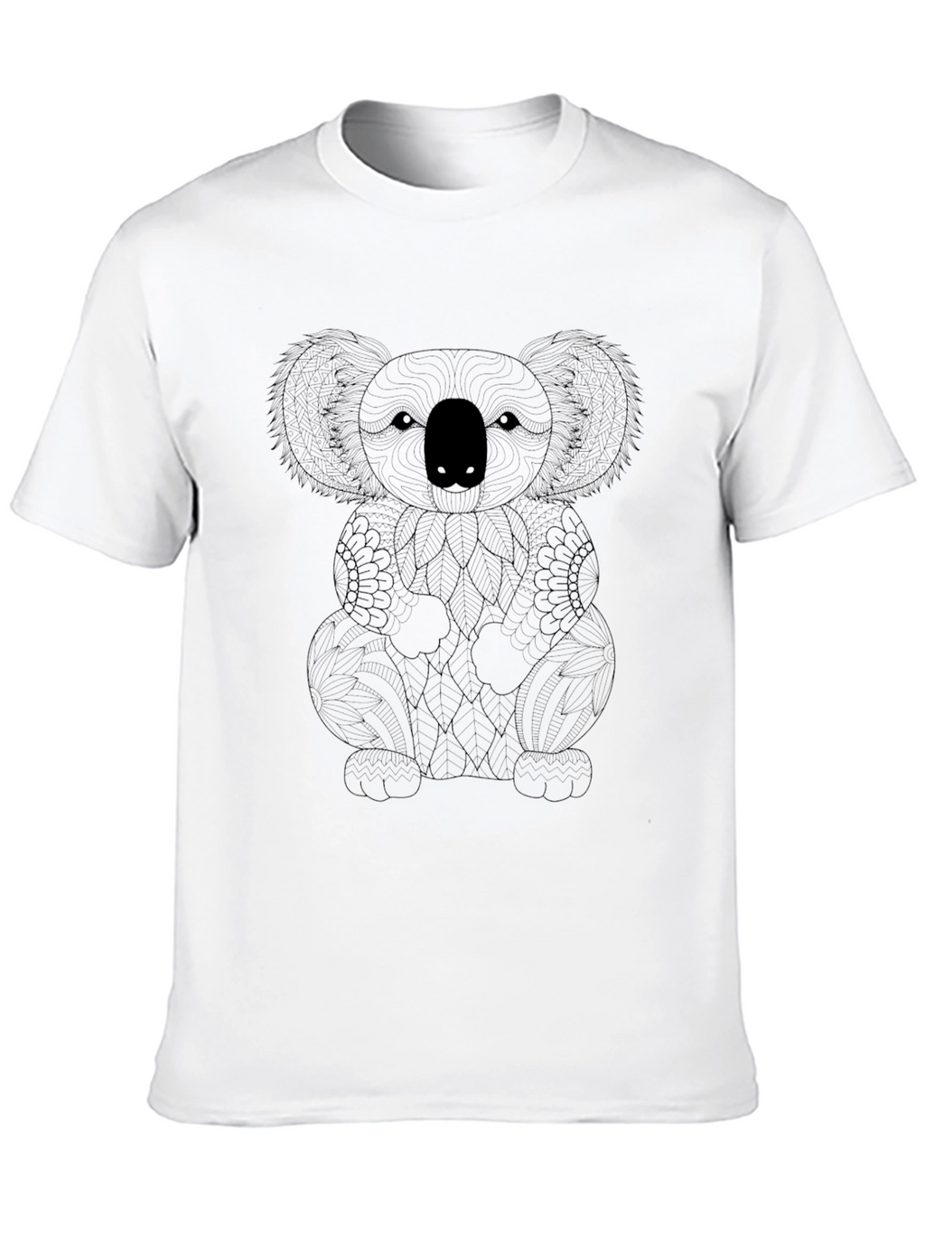Koala Bear Graphic Print T-Shirt