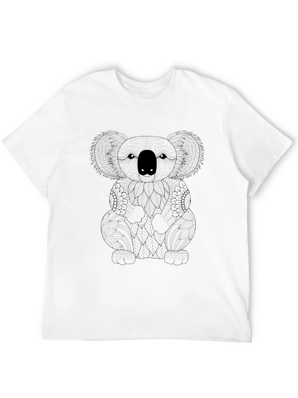 Koala Bear Graphic Print T-Shirt