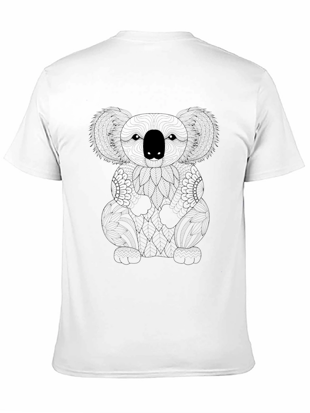 Koala Bear Graphic Print T-Shirt