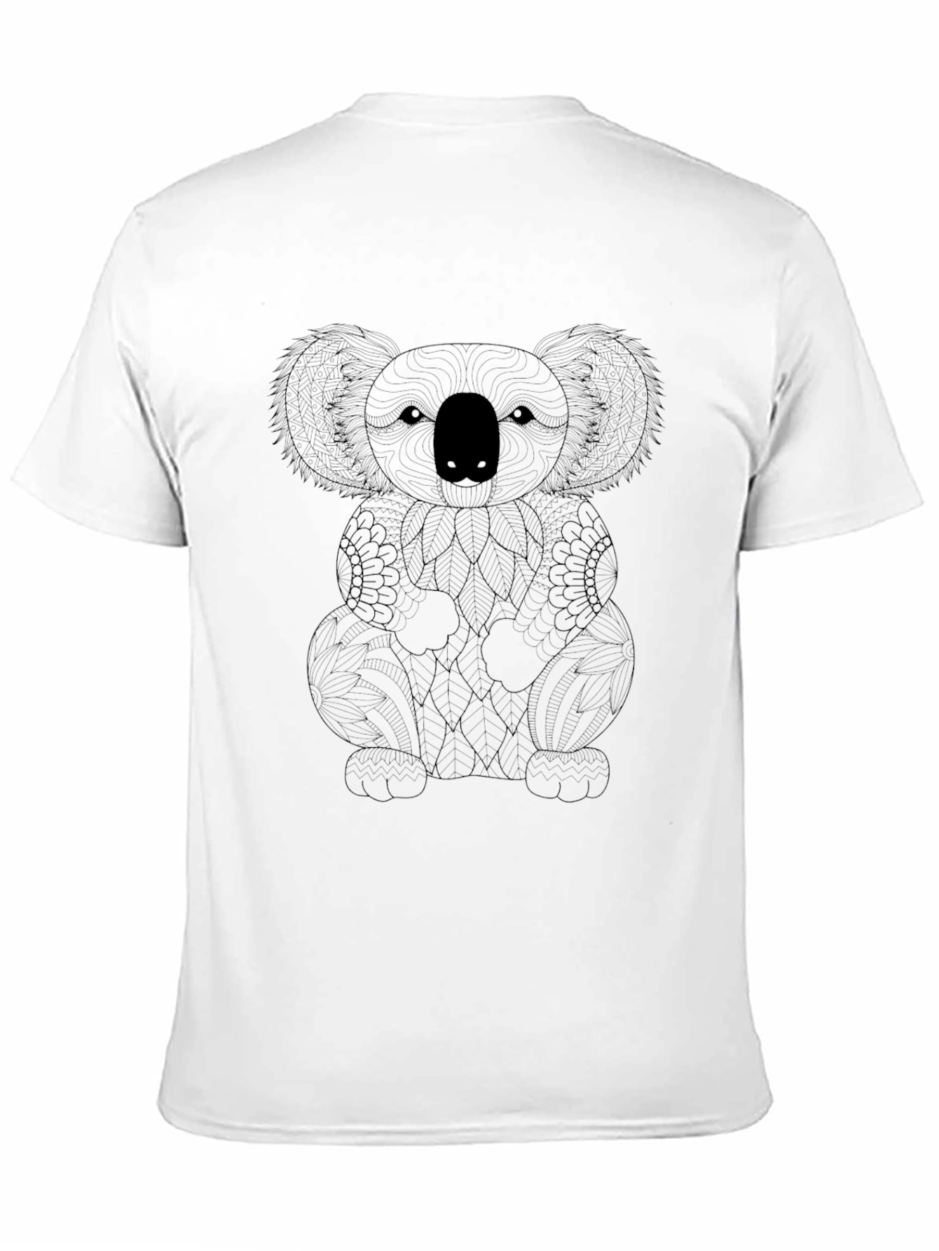 Koala Bear Graphic Print T-Shirt