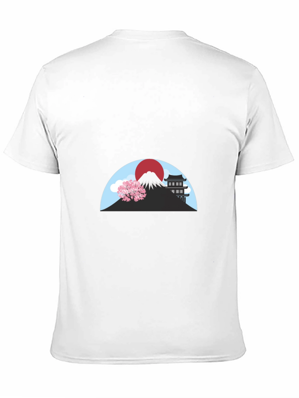 Japanese Landscape Graphic T-Shirt