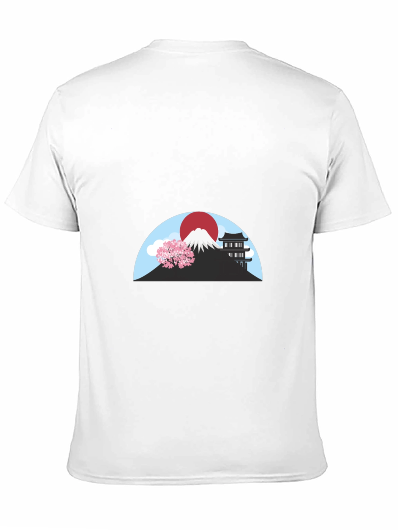 Japanese Landscape Graphic T-Shirt