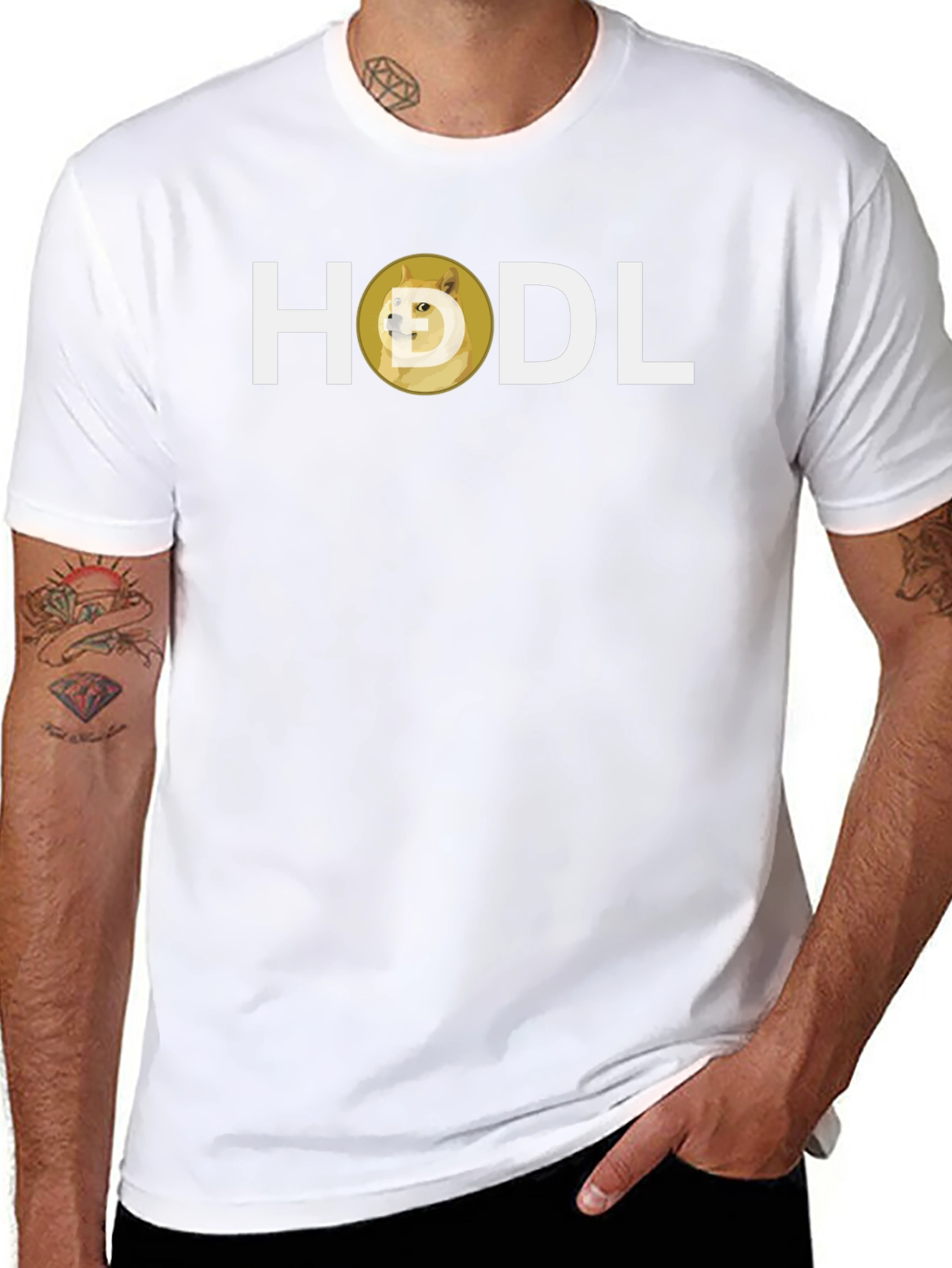 HODL Dogecoin Crypto T-Shirt