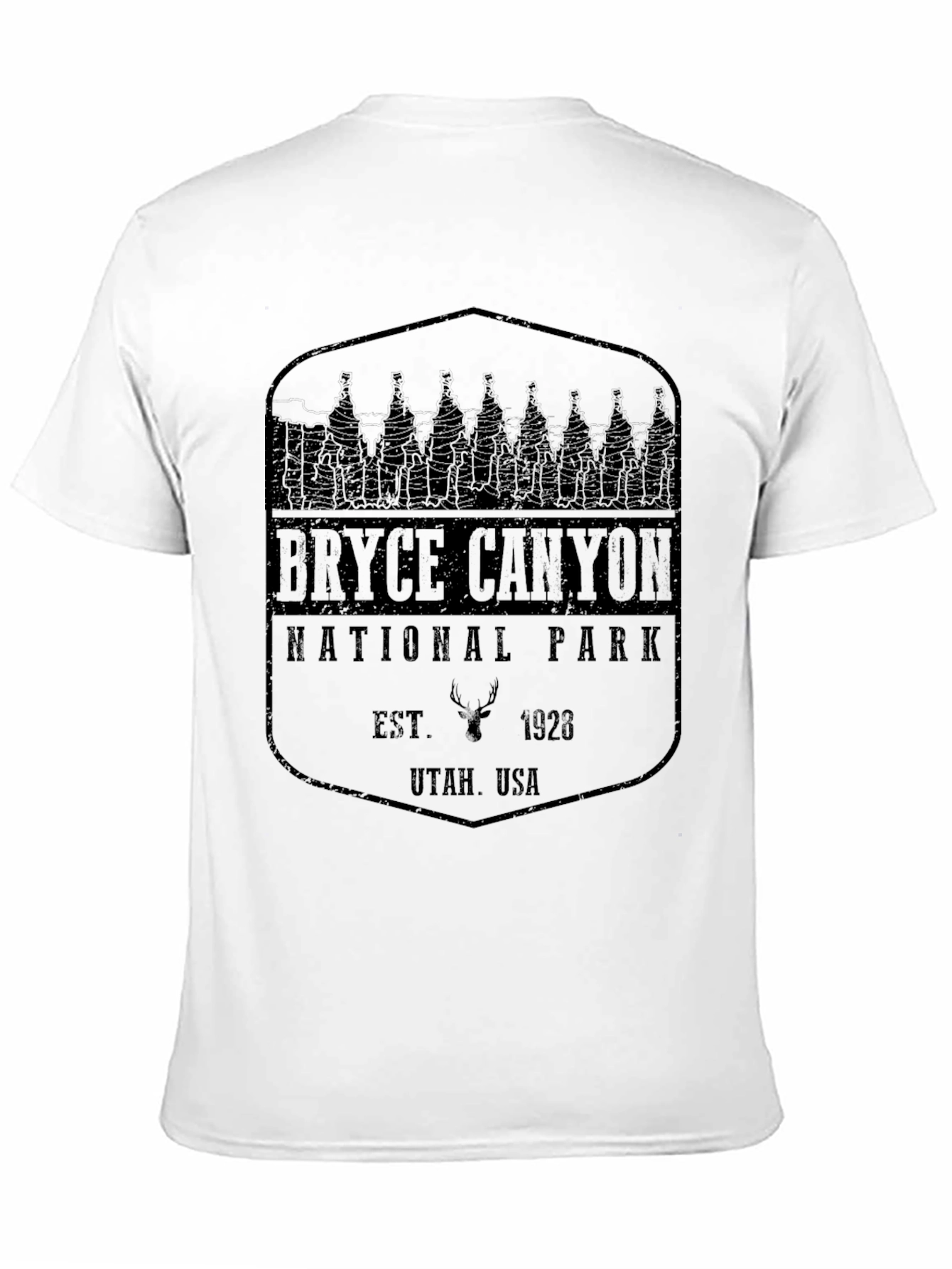 Bryce Canyon National Park Black Graphic T-Shirt