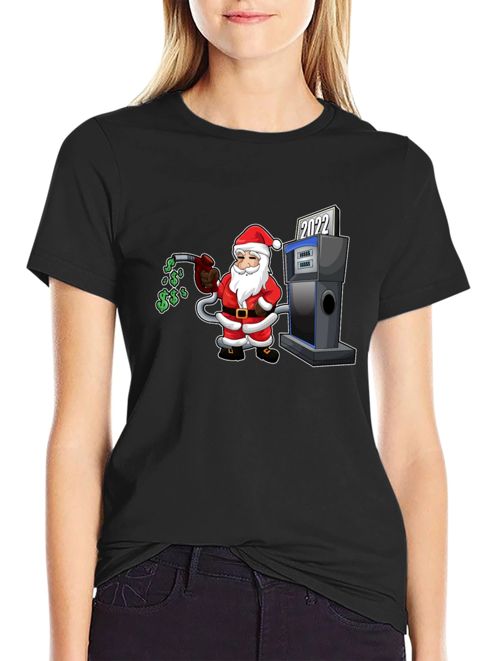 Santa Filling Up 2022 T-Shirt
