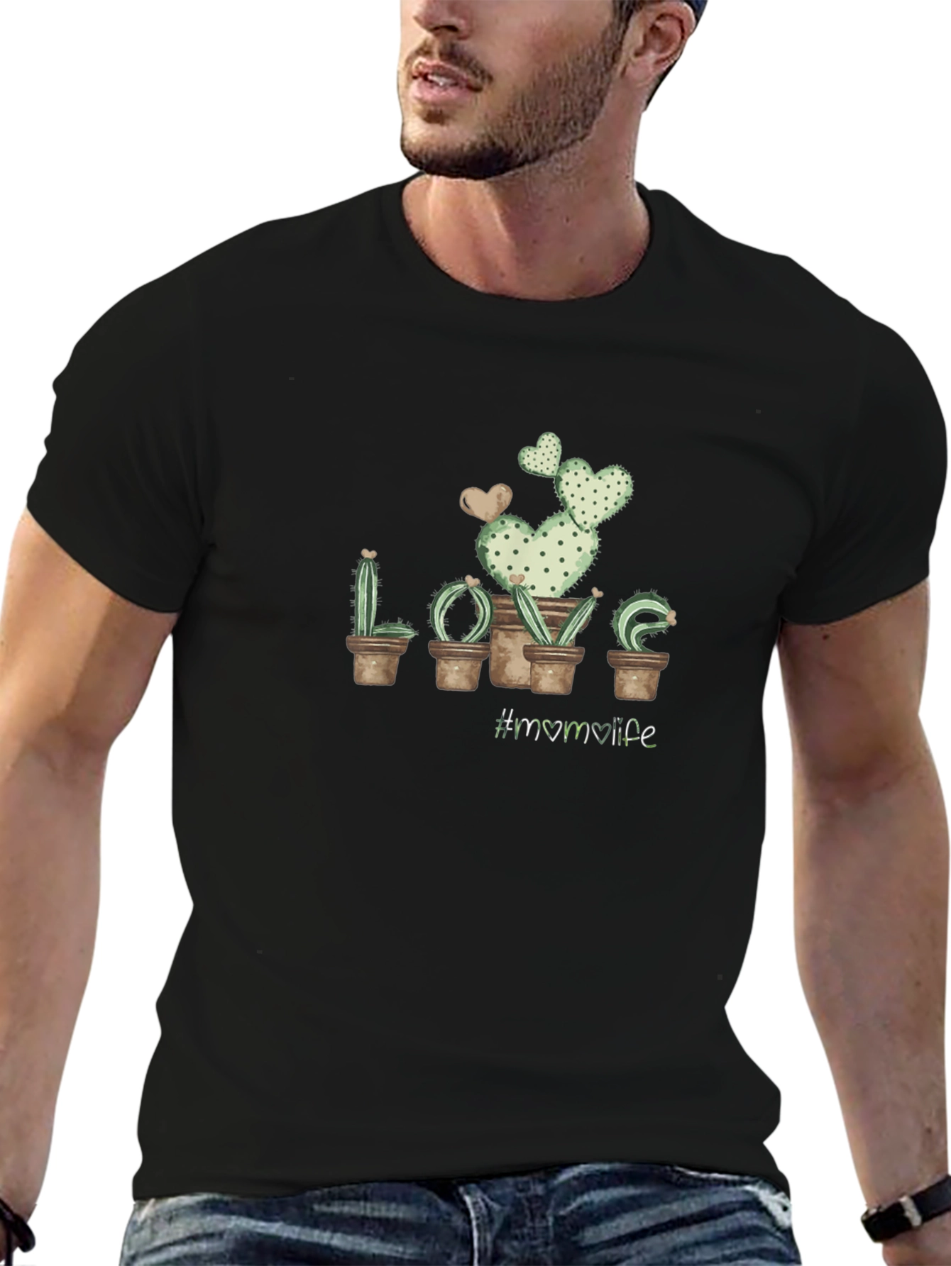 Mom Life Cactus Love T-Shirt