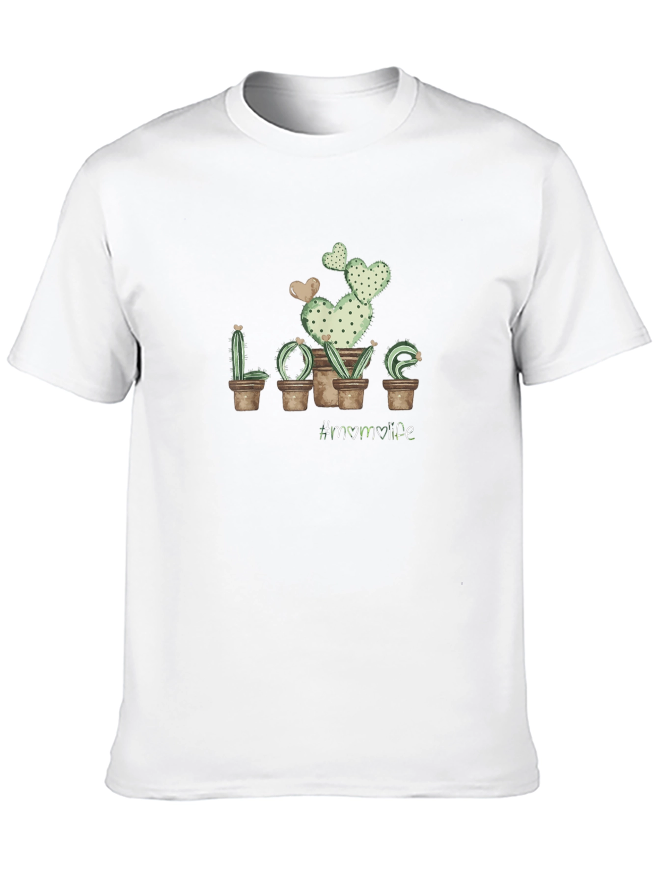 Mom Life Cactus Love T-Shirt