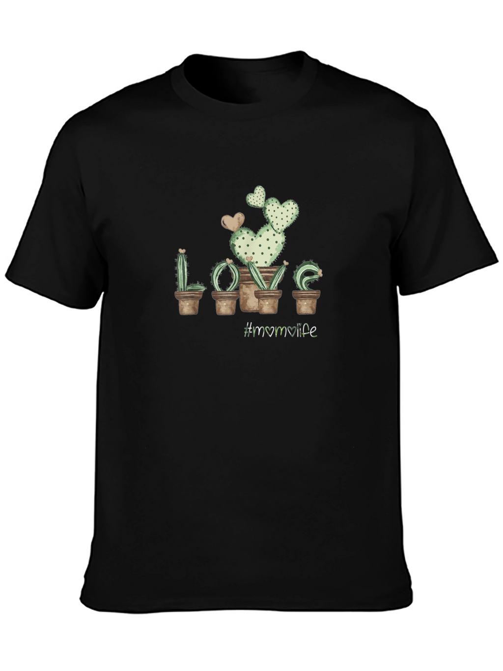 Mom Life Cactus Love T-Shirt