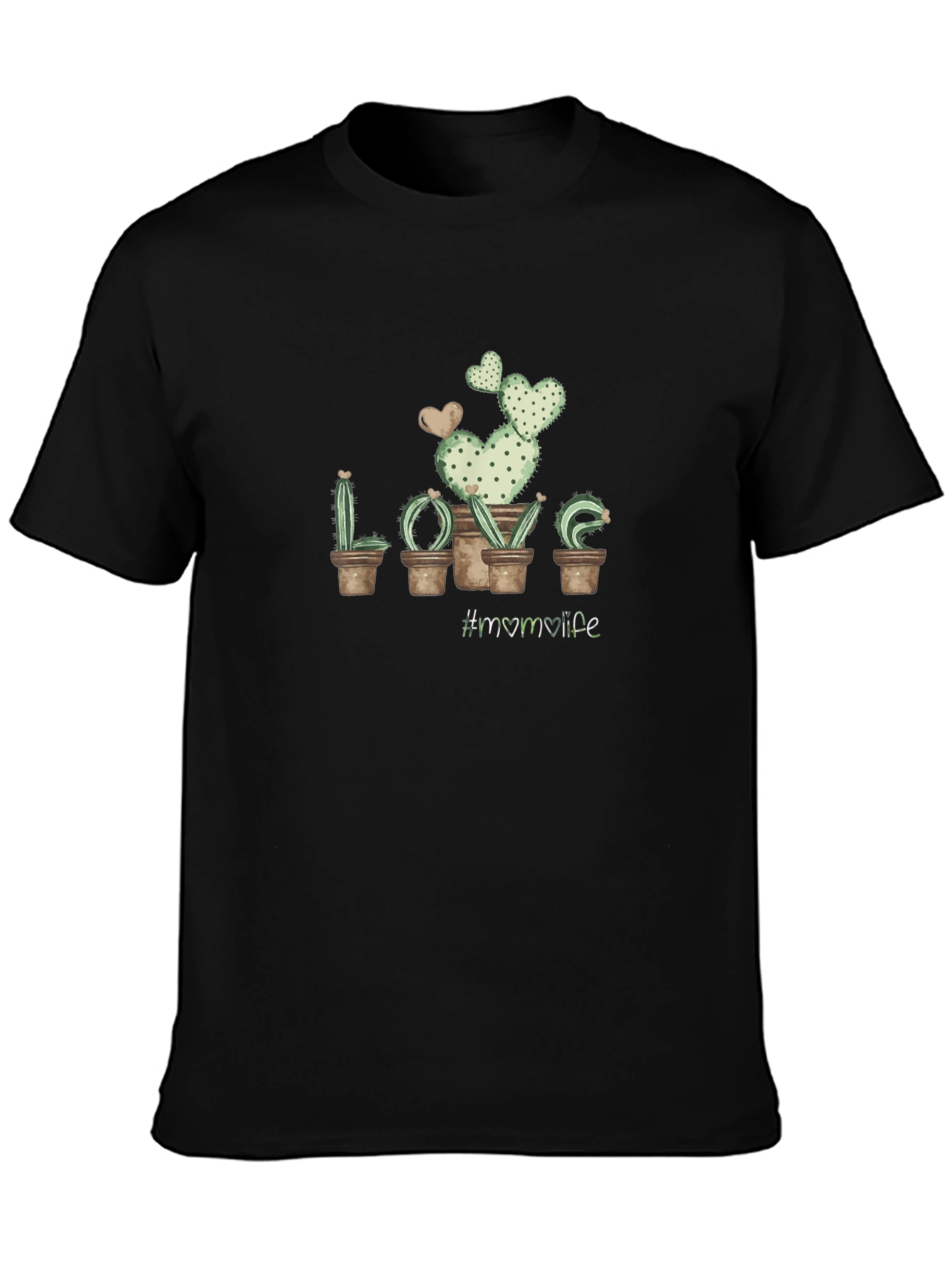 Mom Life Cactus Love T-Shirt