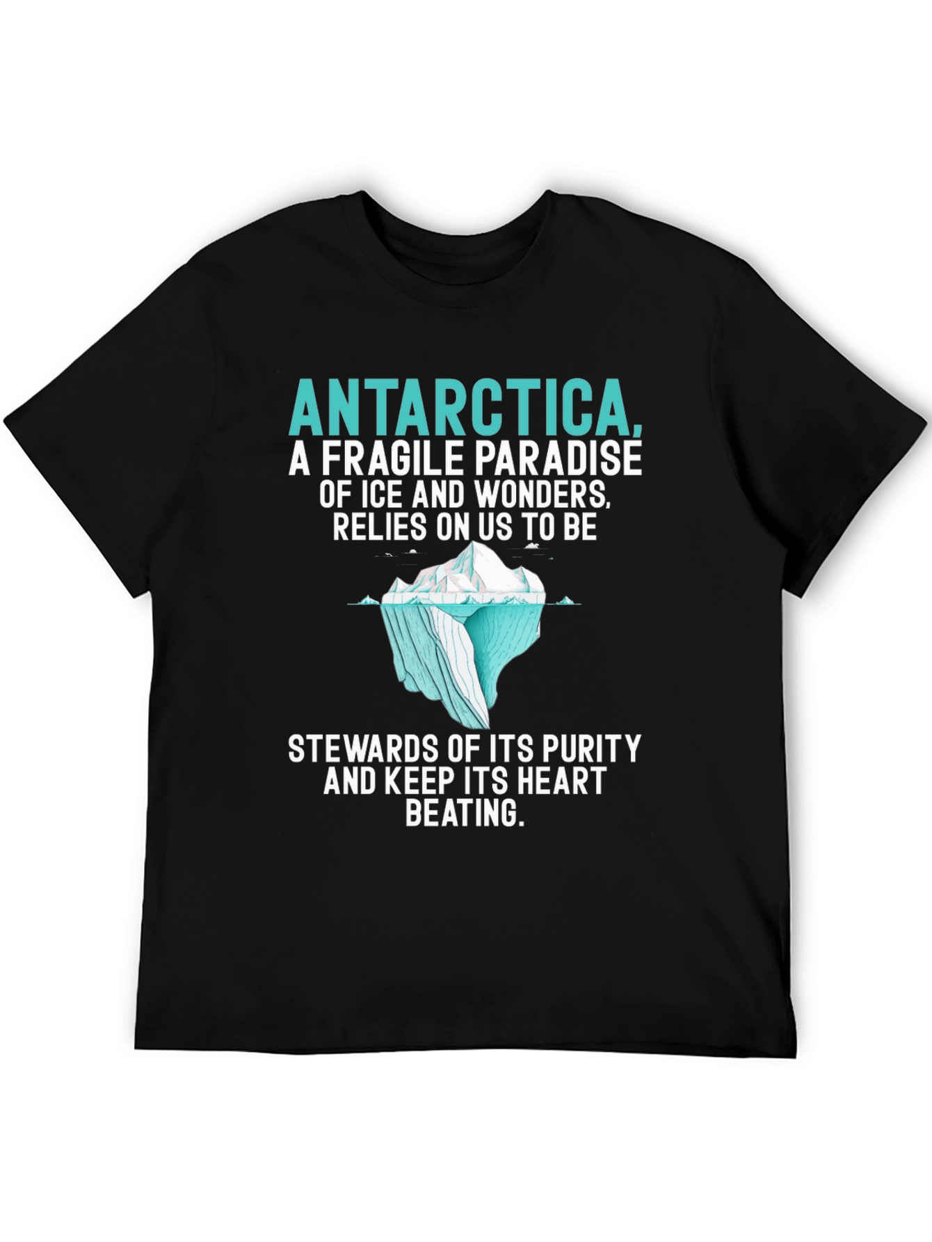 Antarctica Conservation Graphic Tee - Stewards of Purity