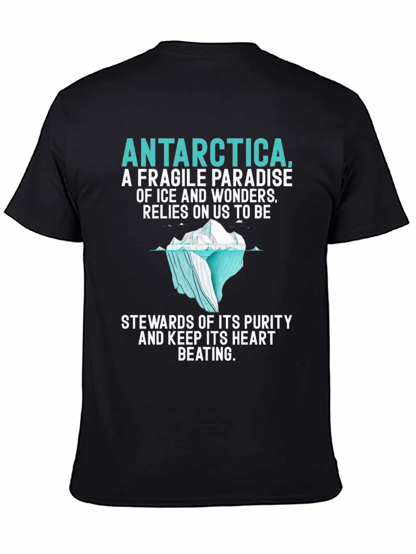 Antarctica Conservation Graphic Tee - Stewards of Purity