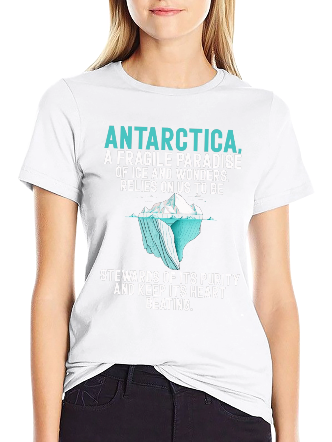 Antarctica Conservation Graphic Tee - Stewards of Purity