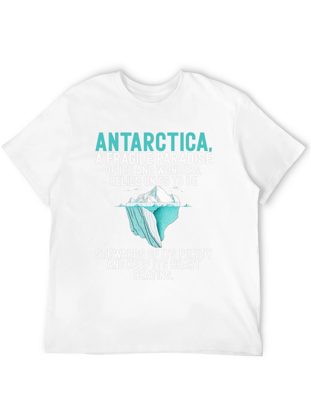 Antarctica Conservation Graphic Tee - Stewards of Purity
