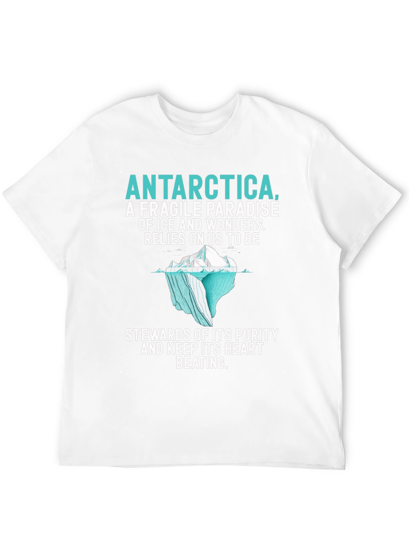 Antarctica Conservation Graphic Tee - Stewards of Purity