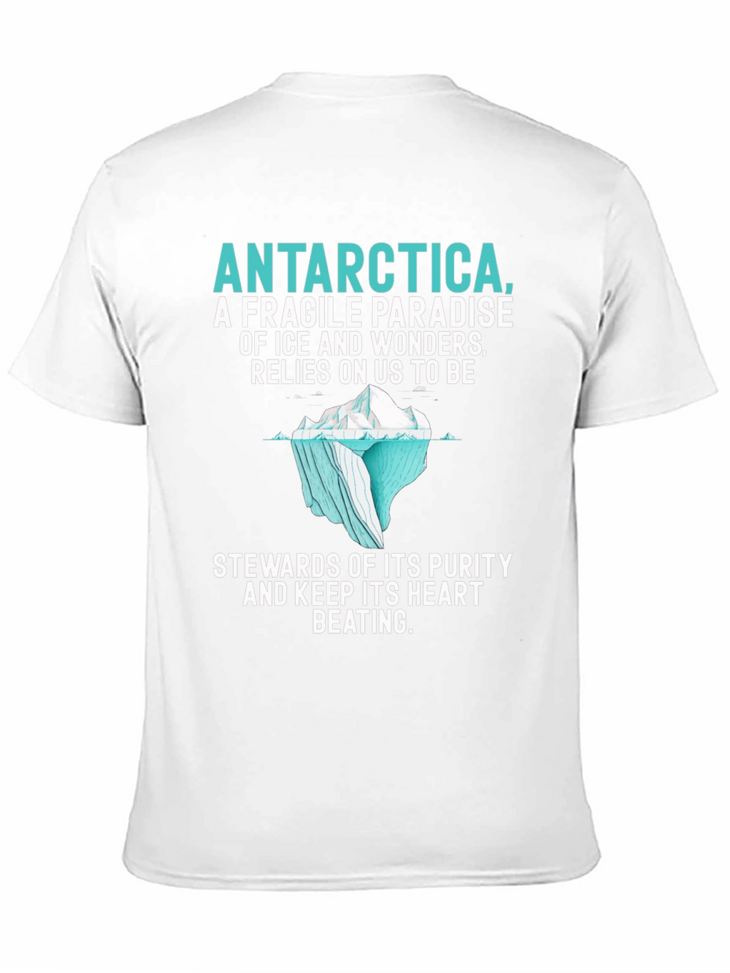 Antarctica Conservation Graphic Tee - Stewards of Purity