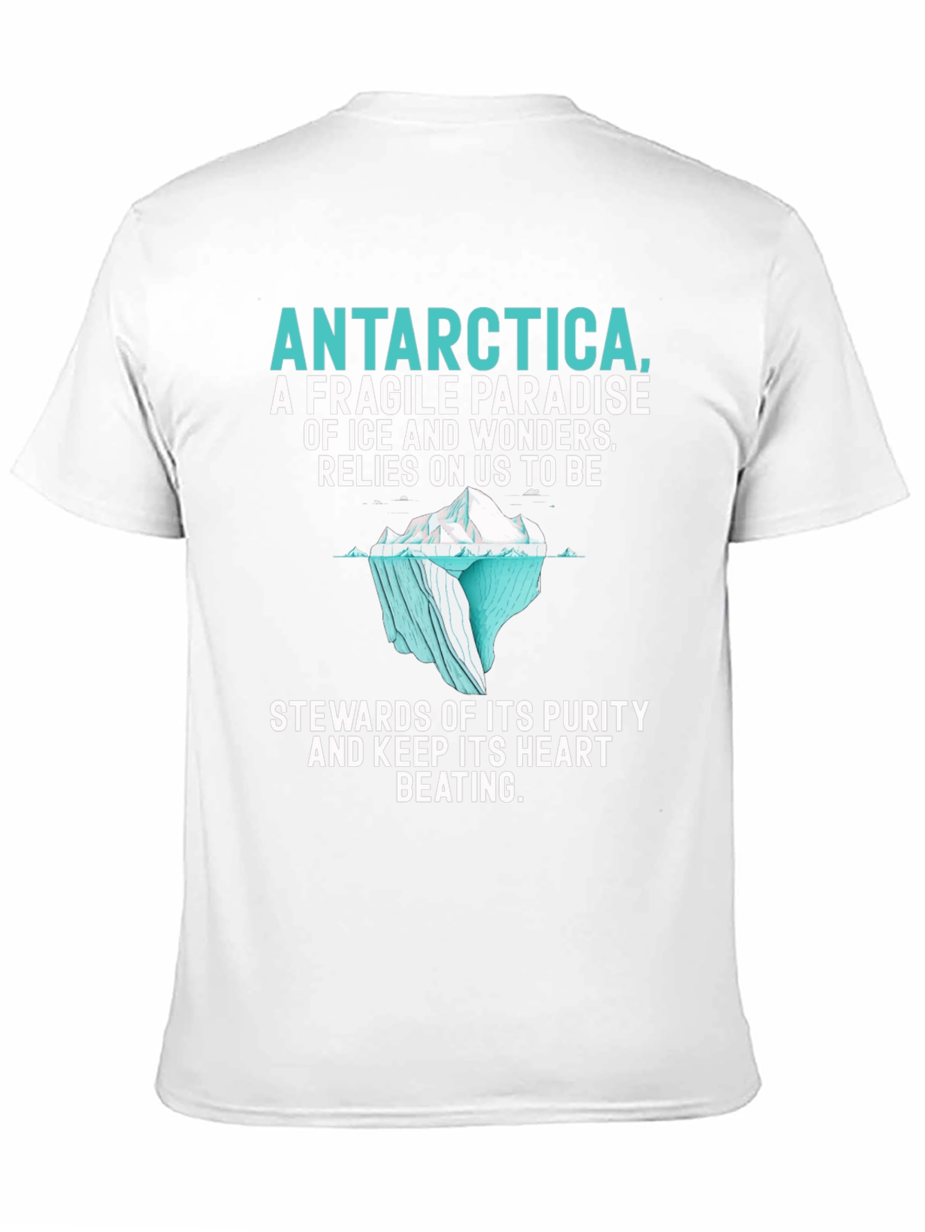 Antarctica Conservation Graphic Tee - Stewards of Purity