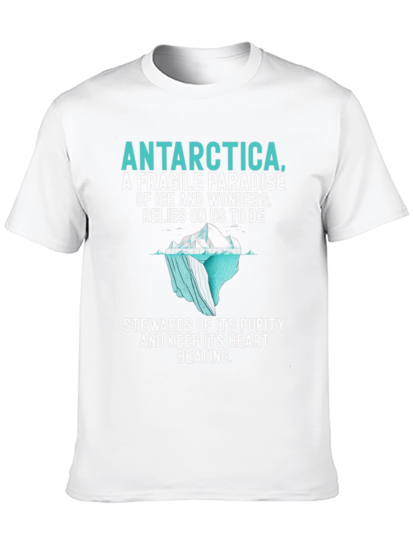 Antarctica Conservation Graphic Tee - Stewards of Purity