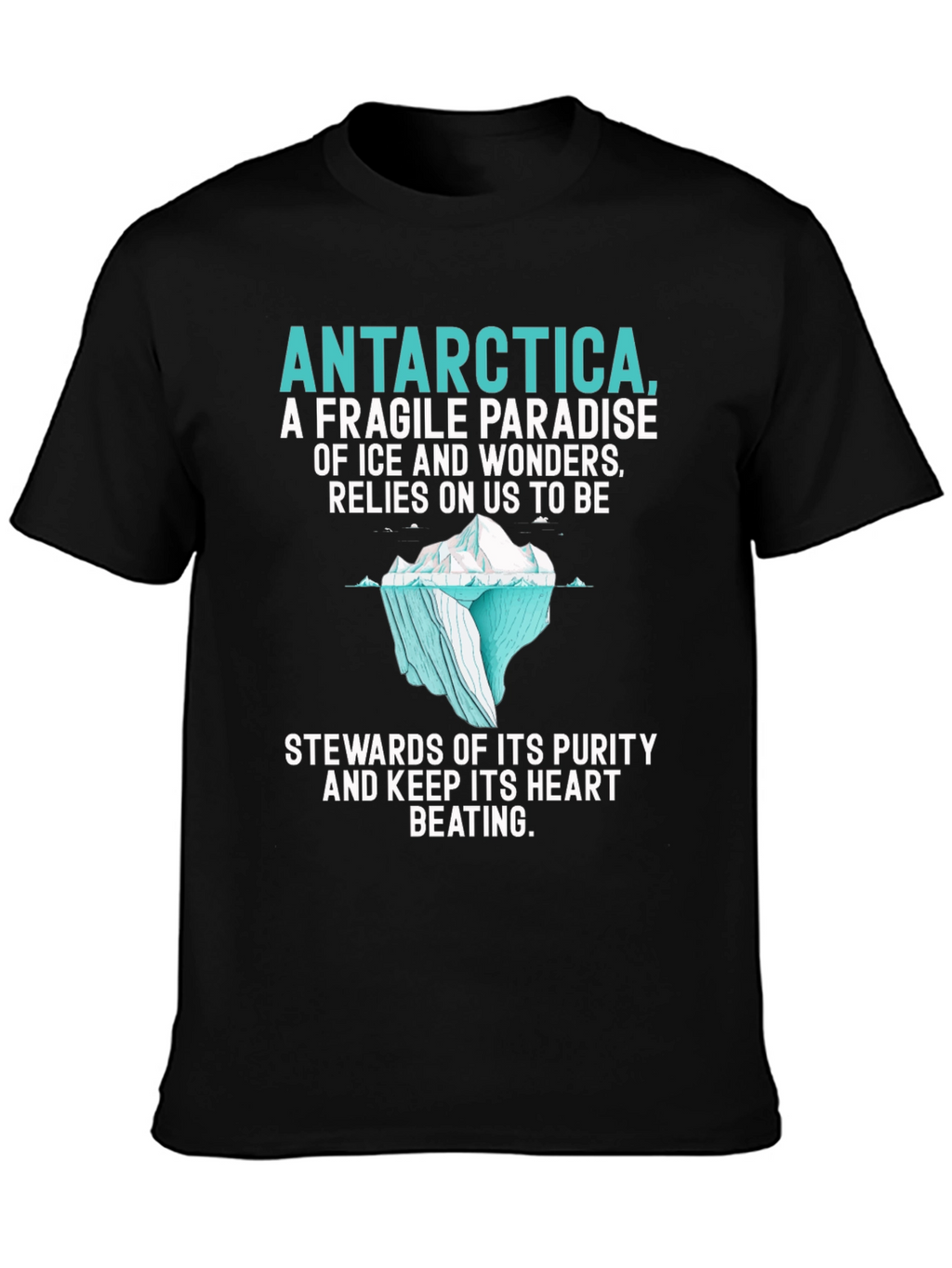 Antarctica Conservation Graphic Tee - Stewards of Purity