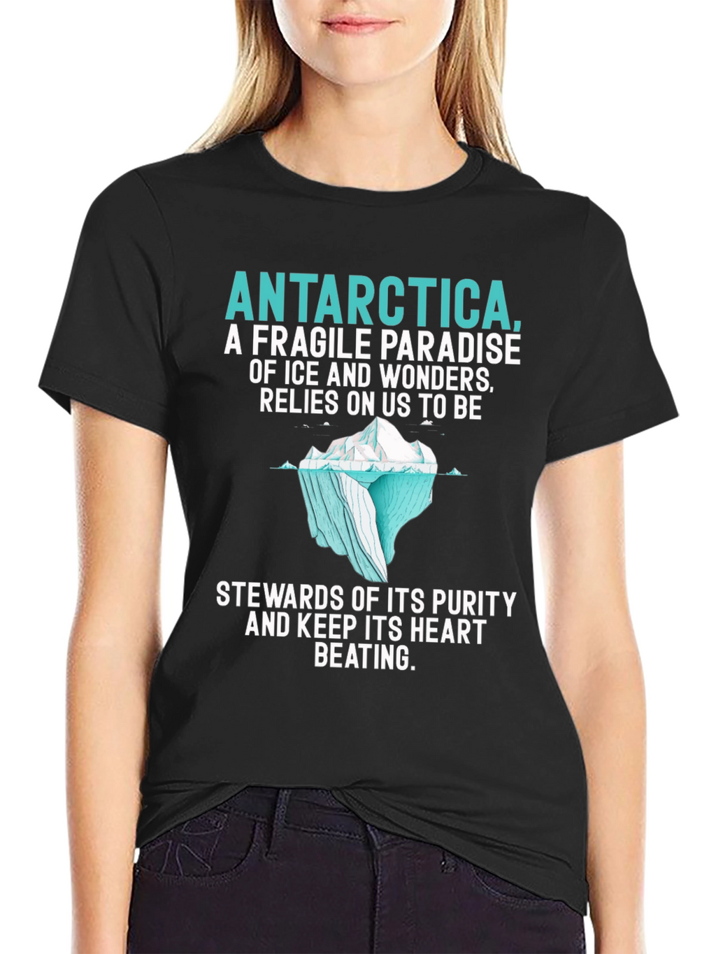 Antarctica Conservation Graphic Tee - Stewards of Purity