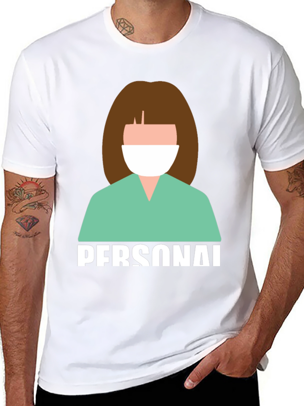 Essential Worker Graphic Tee - Unisex Black T-Shirt