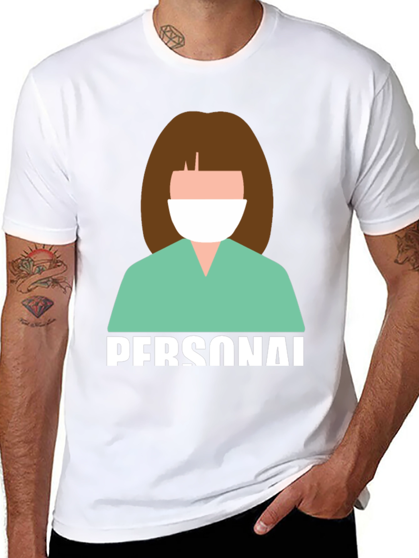 Essential Worker Graphic Tee - Unisex Black T-Shirt