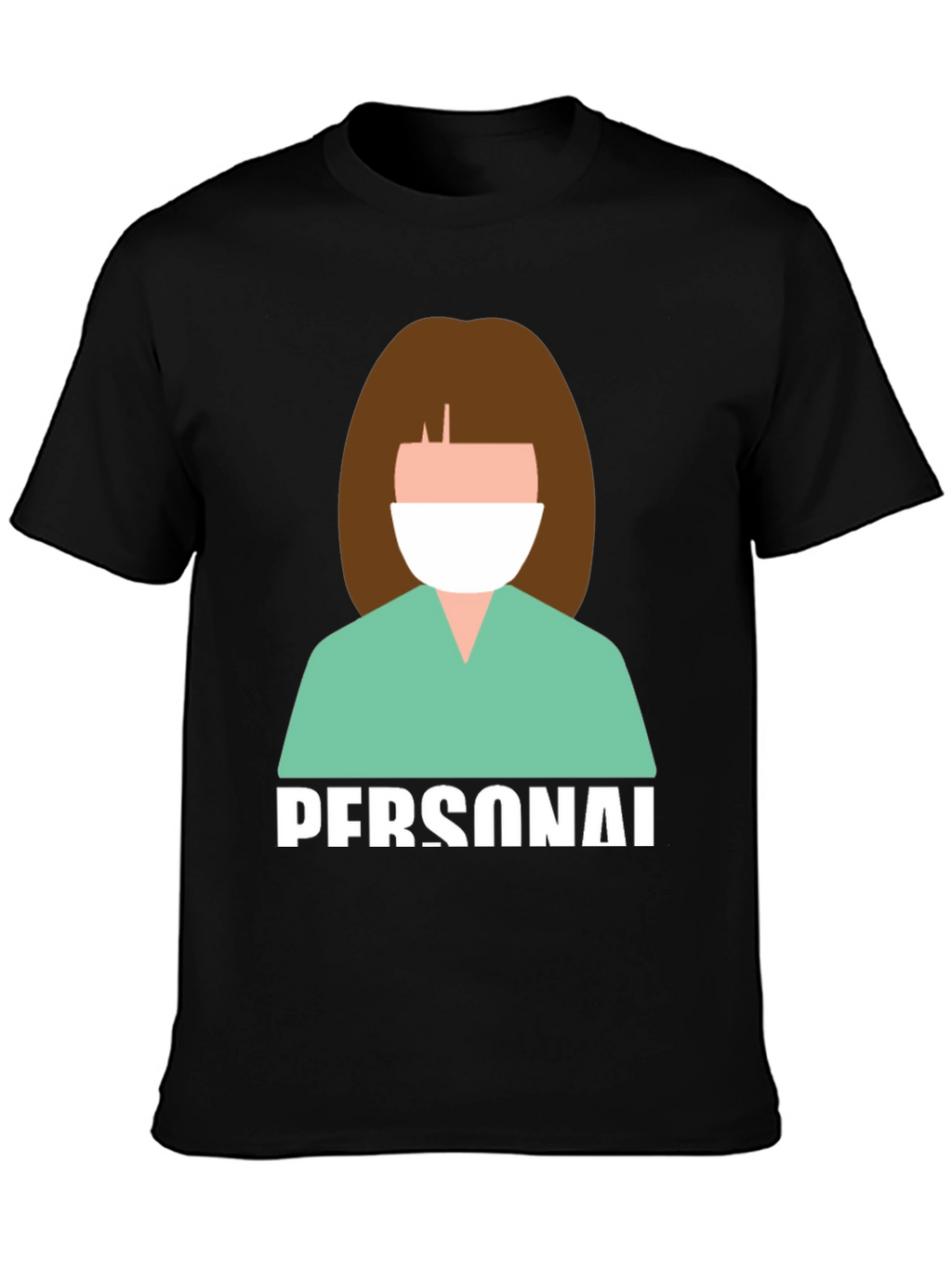 Essential Worker Graphic Tee - Unisex Black T-Shirt