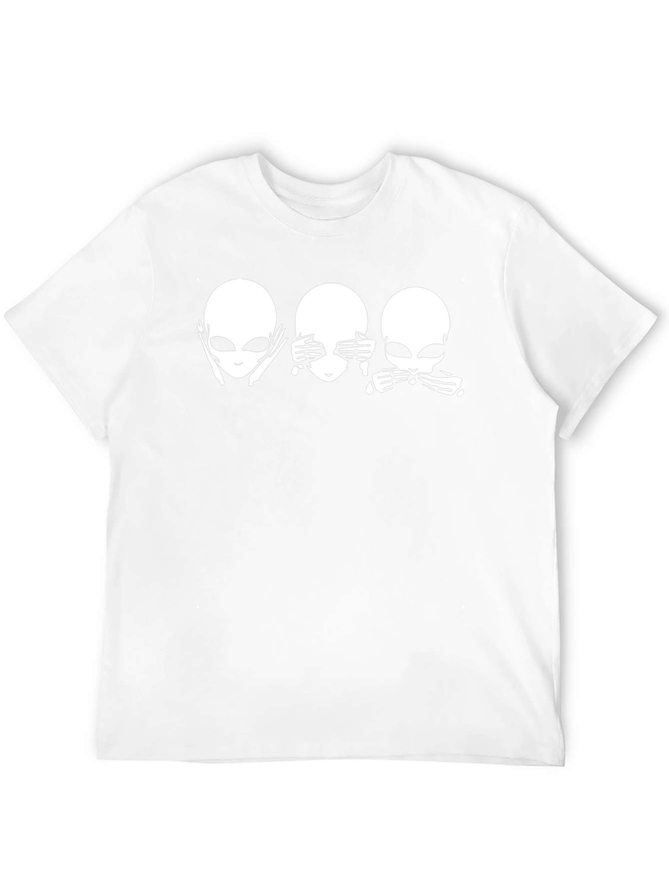 Hear See Speak No Evil Alien T-Shirt