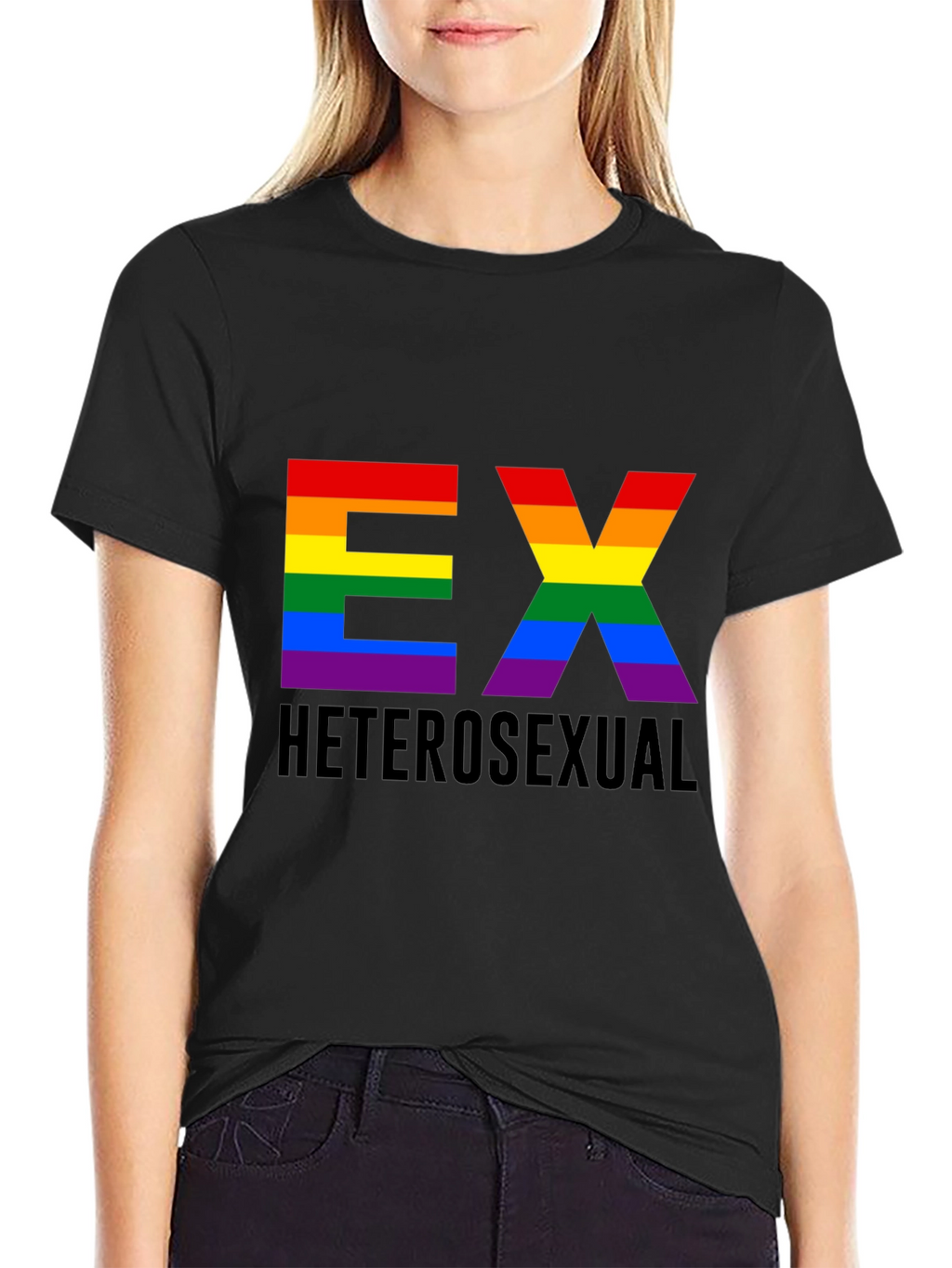 Ex Heterosexual LGBT Pride T-Shirt