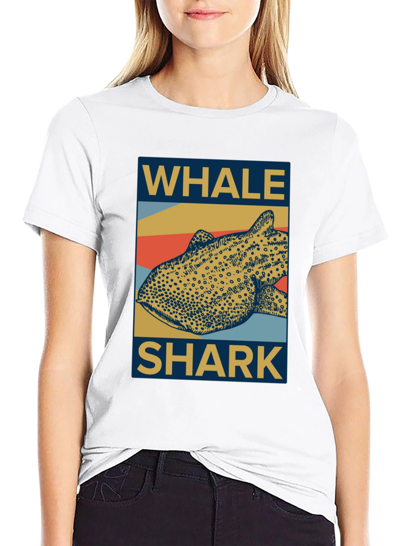 Whale Shark Graphic Tee - Unique Design Comfortable Fit