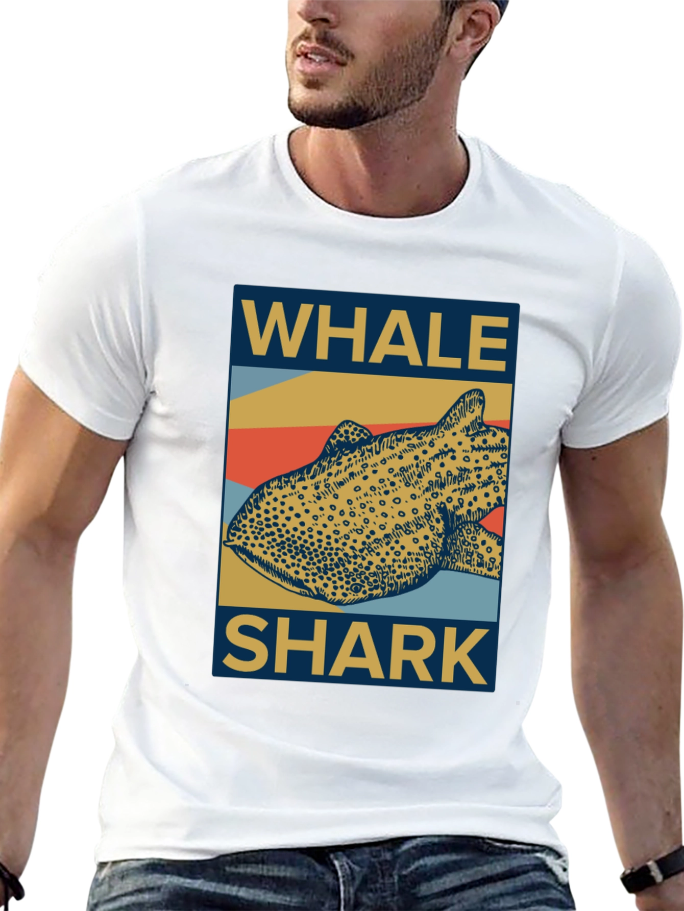Whale Shark Graphic Tee - Unique Design Comfortable Fit