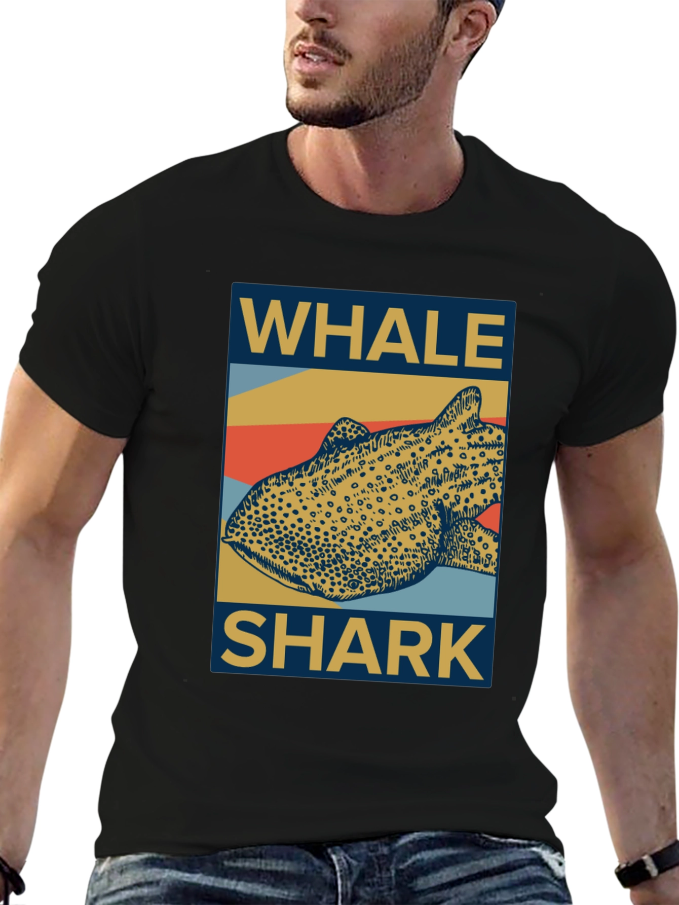 Whale Shark Graphic Tee - Unique Design Comfortable Fit