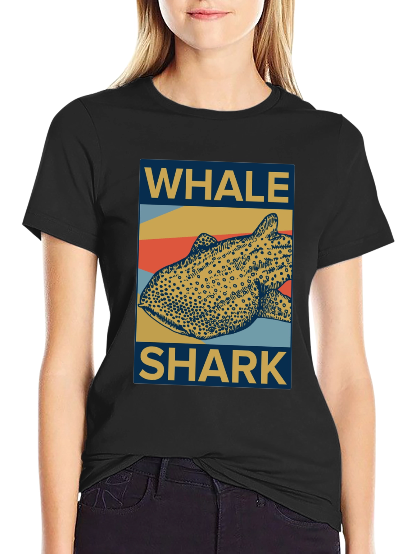 Whale Shark Graphic Tee - Unique Design Comfortable Fit