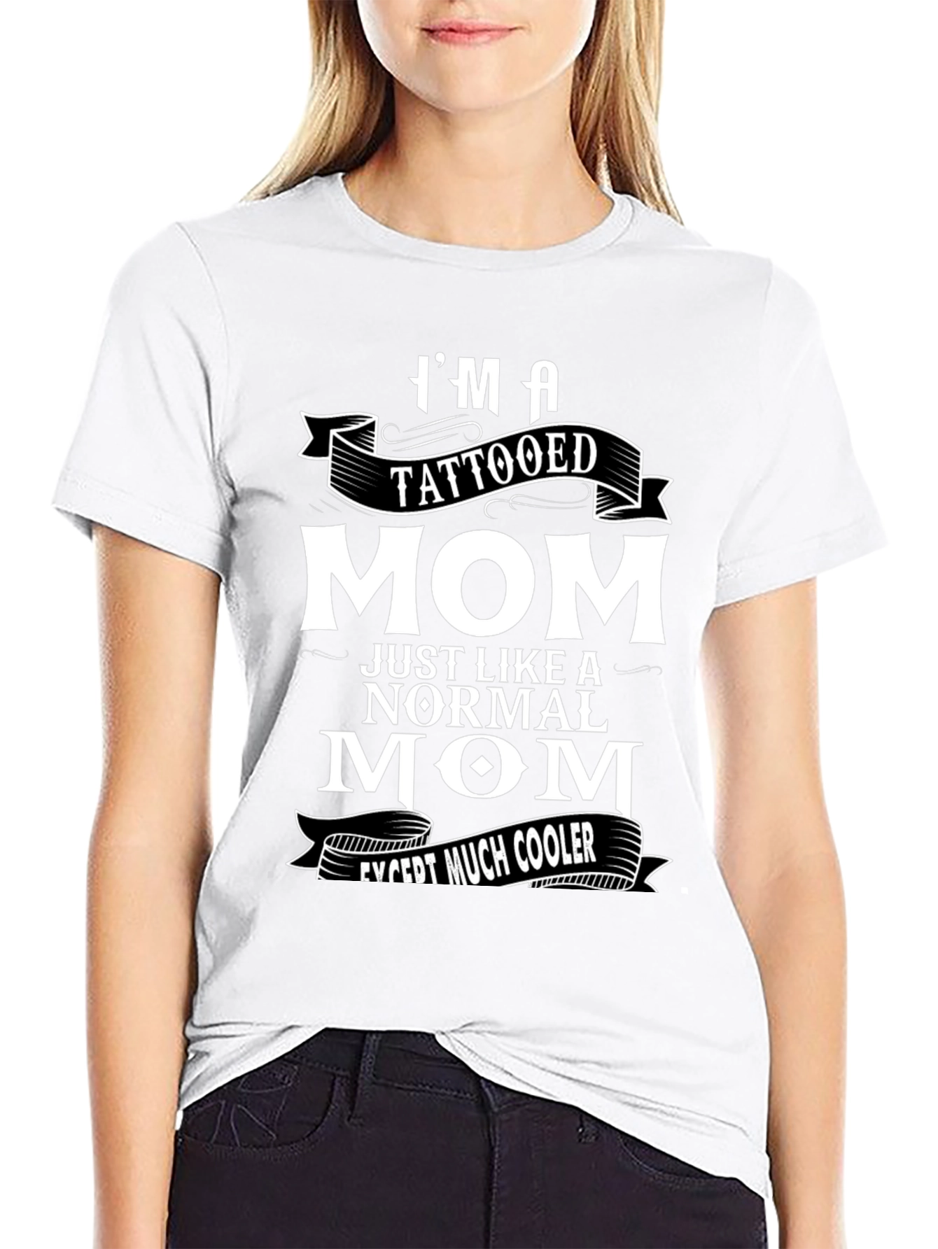 Tattooed Mom T-Shirt - Cool Graphic Tee