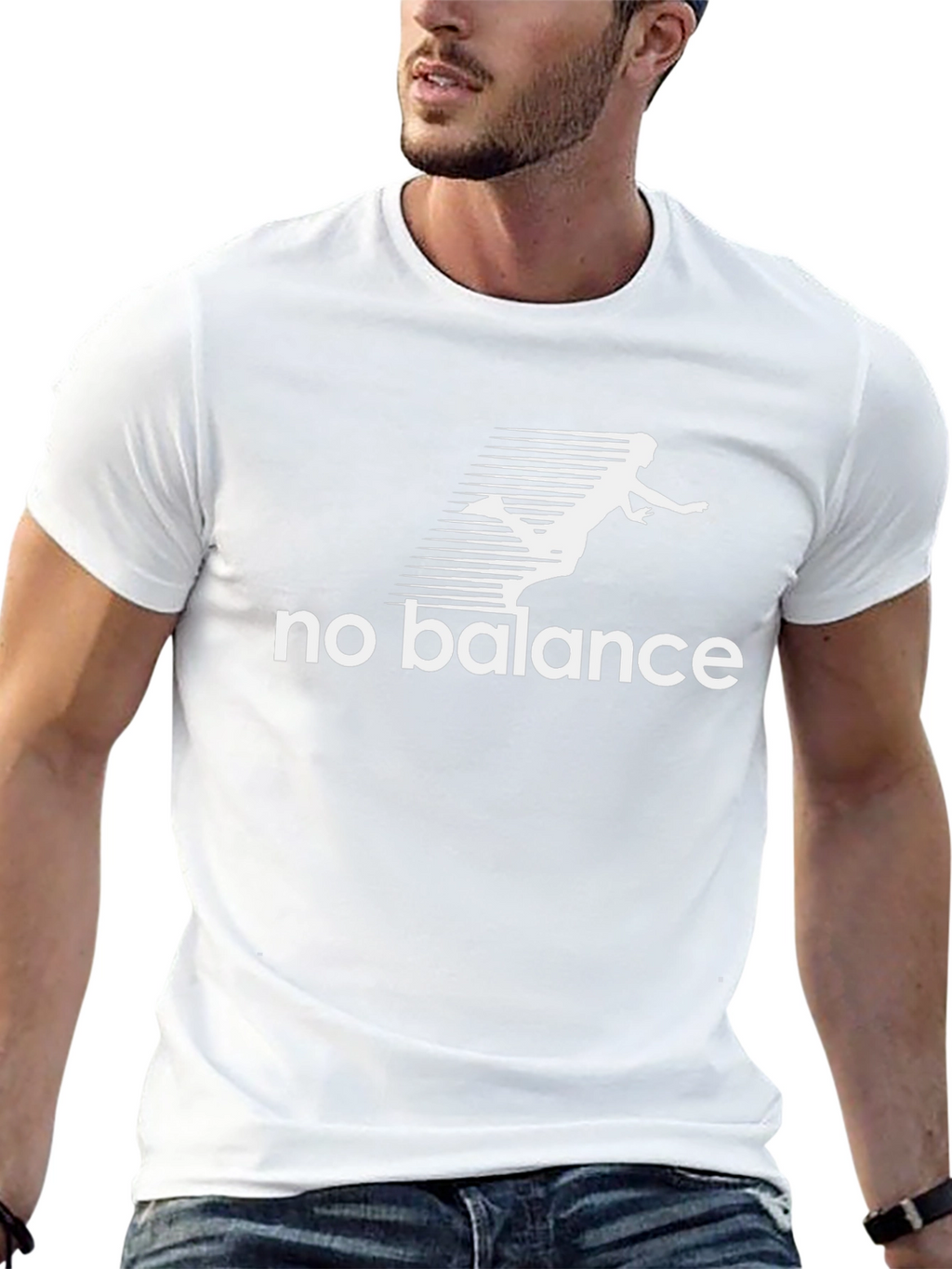 No Balance Black T-Shirt