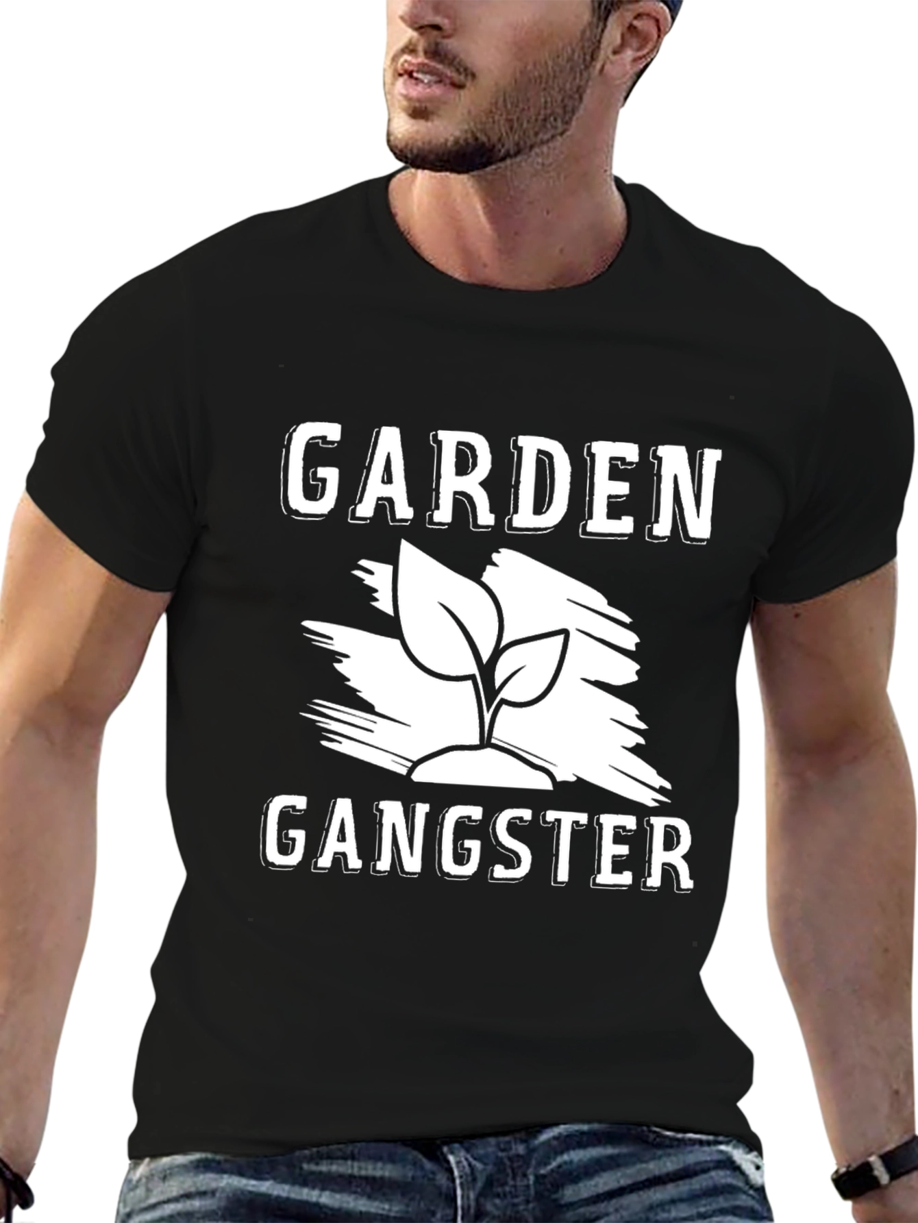 Garden Gangster T-Shirt - Black