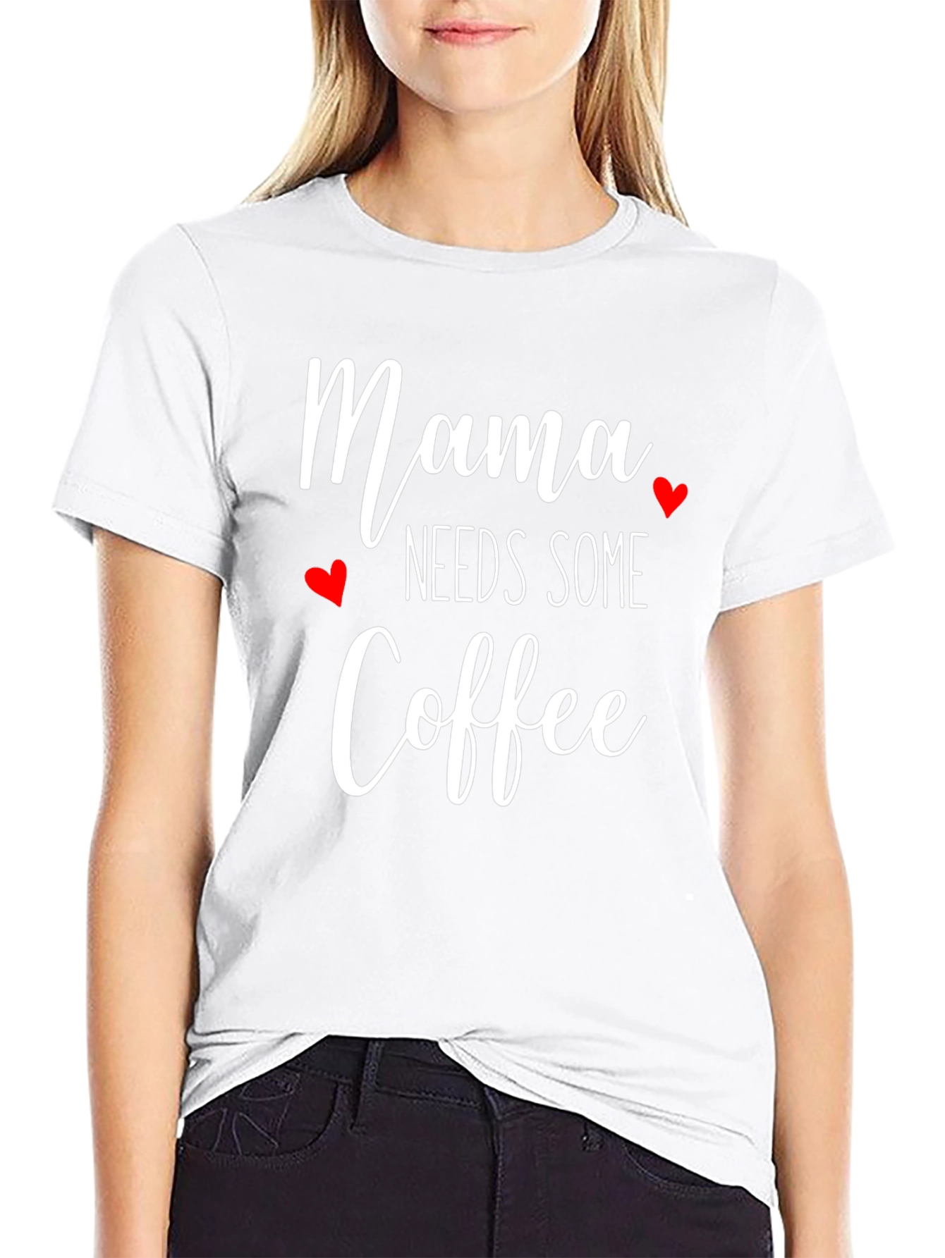 Mama Needs Some Coffee T-Shirt - Cute Womens Tee