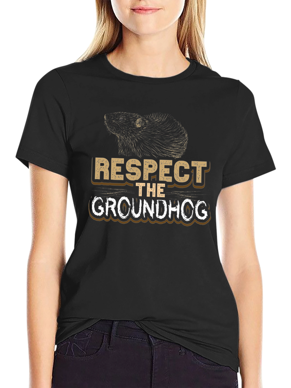 Respect The Groundhog T-Shirt