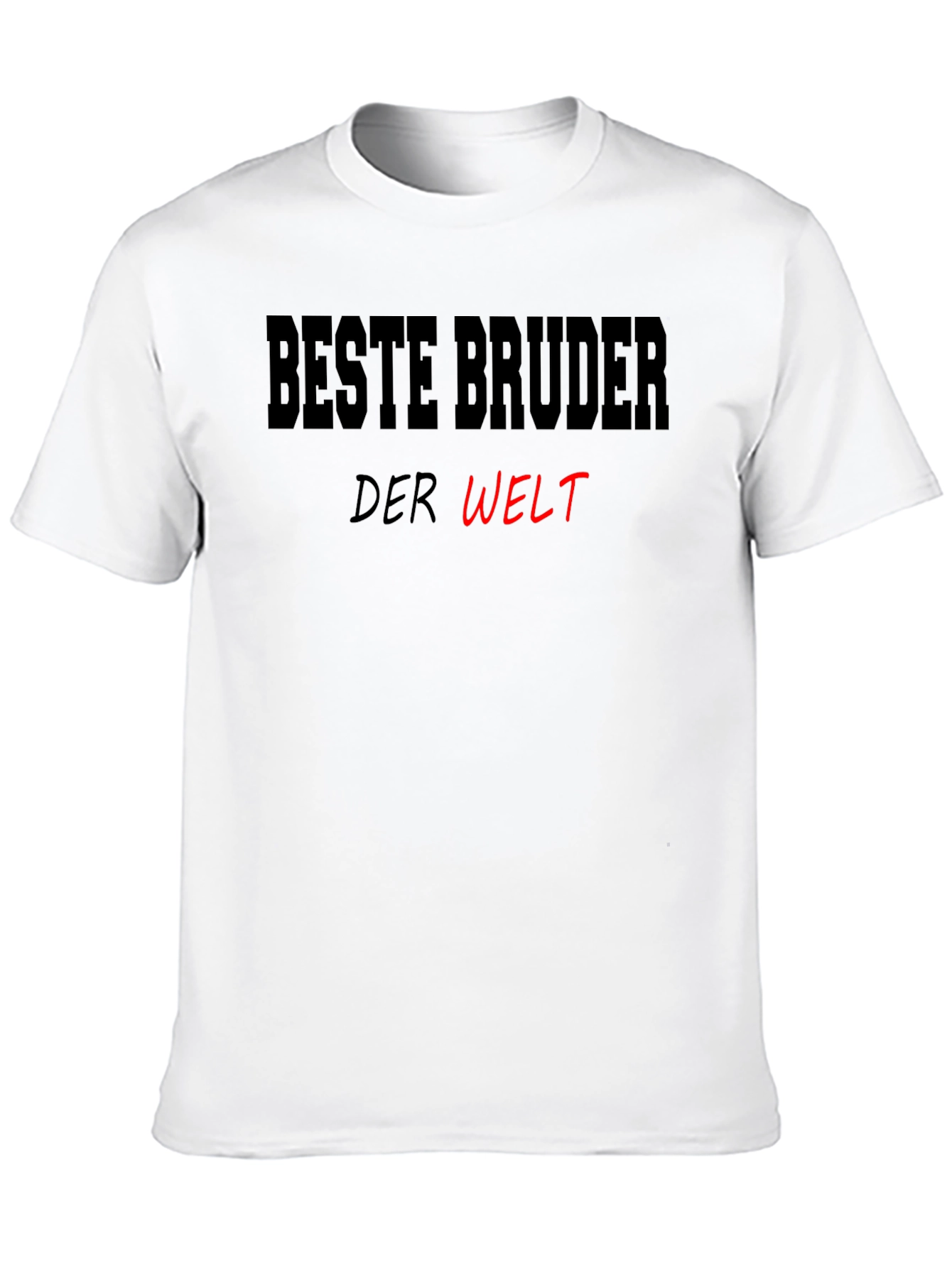 Beste Bruder Der Welt Mens Black T-Shirt
